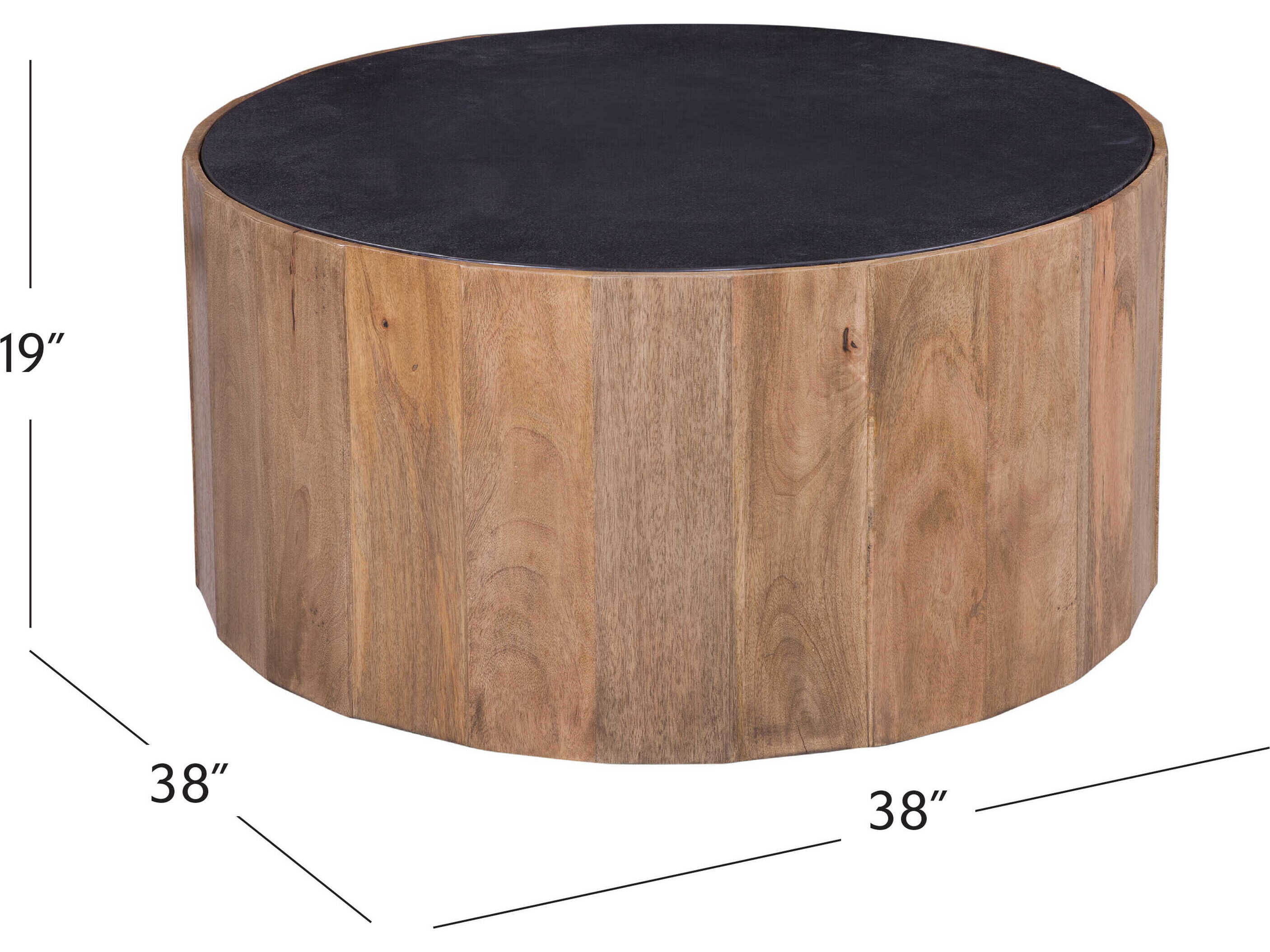 Bassett Mirror Brown Adrienne Cocktail Table