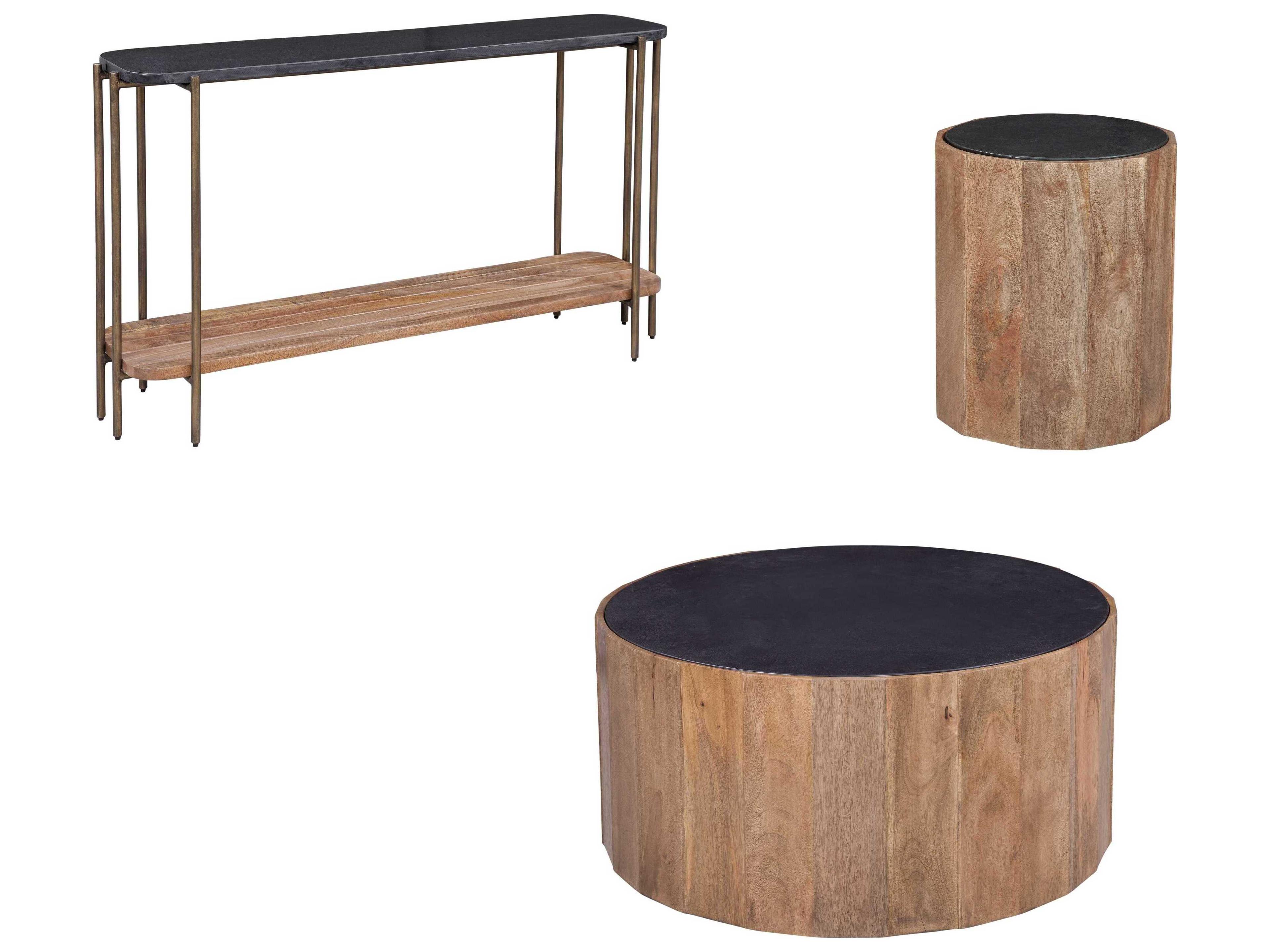 Bassett Mirror Brown Adrienne End Table