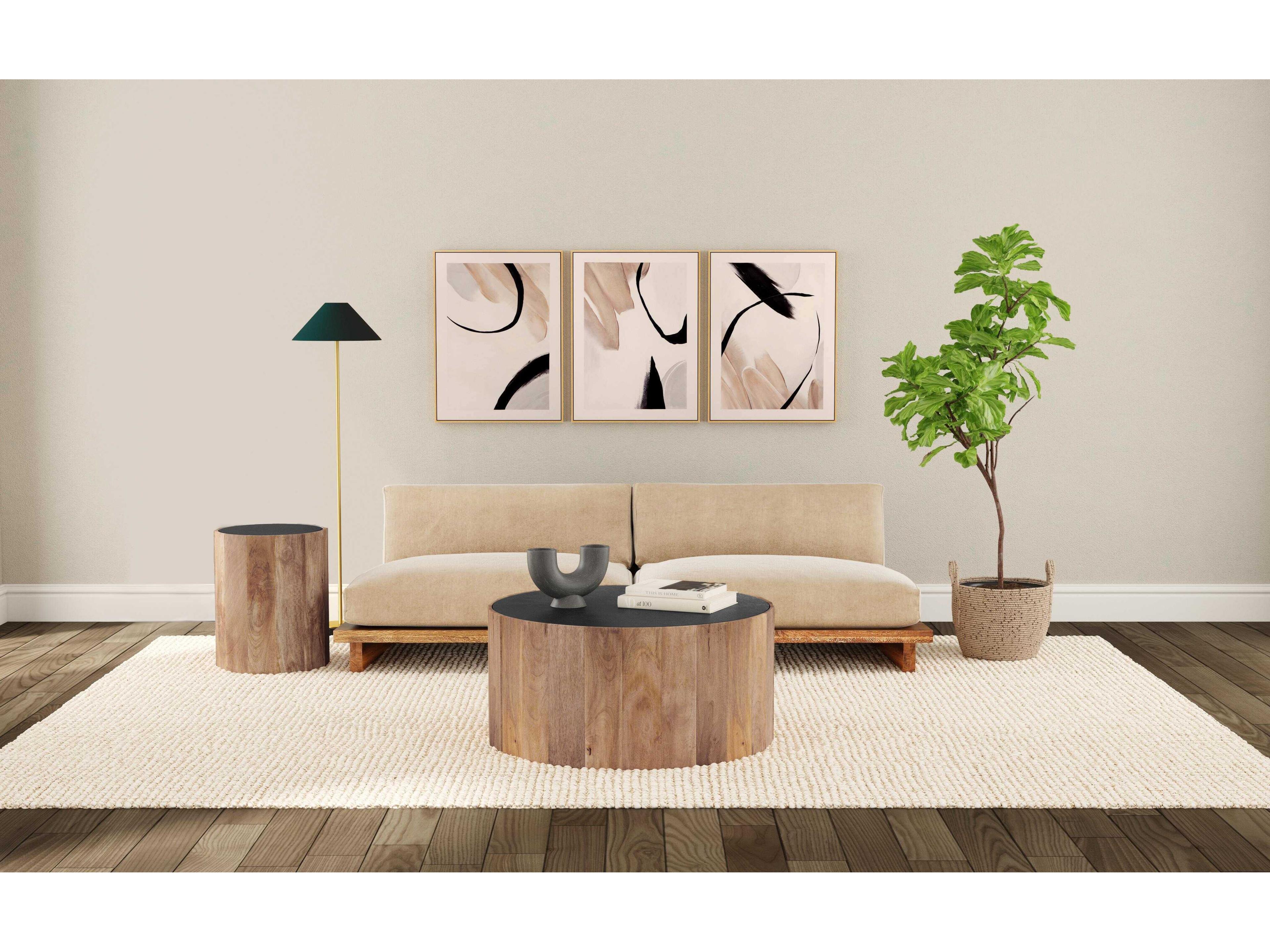 Bassett Mirror Brown Adrienne End Table