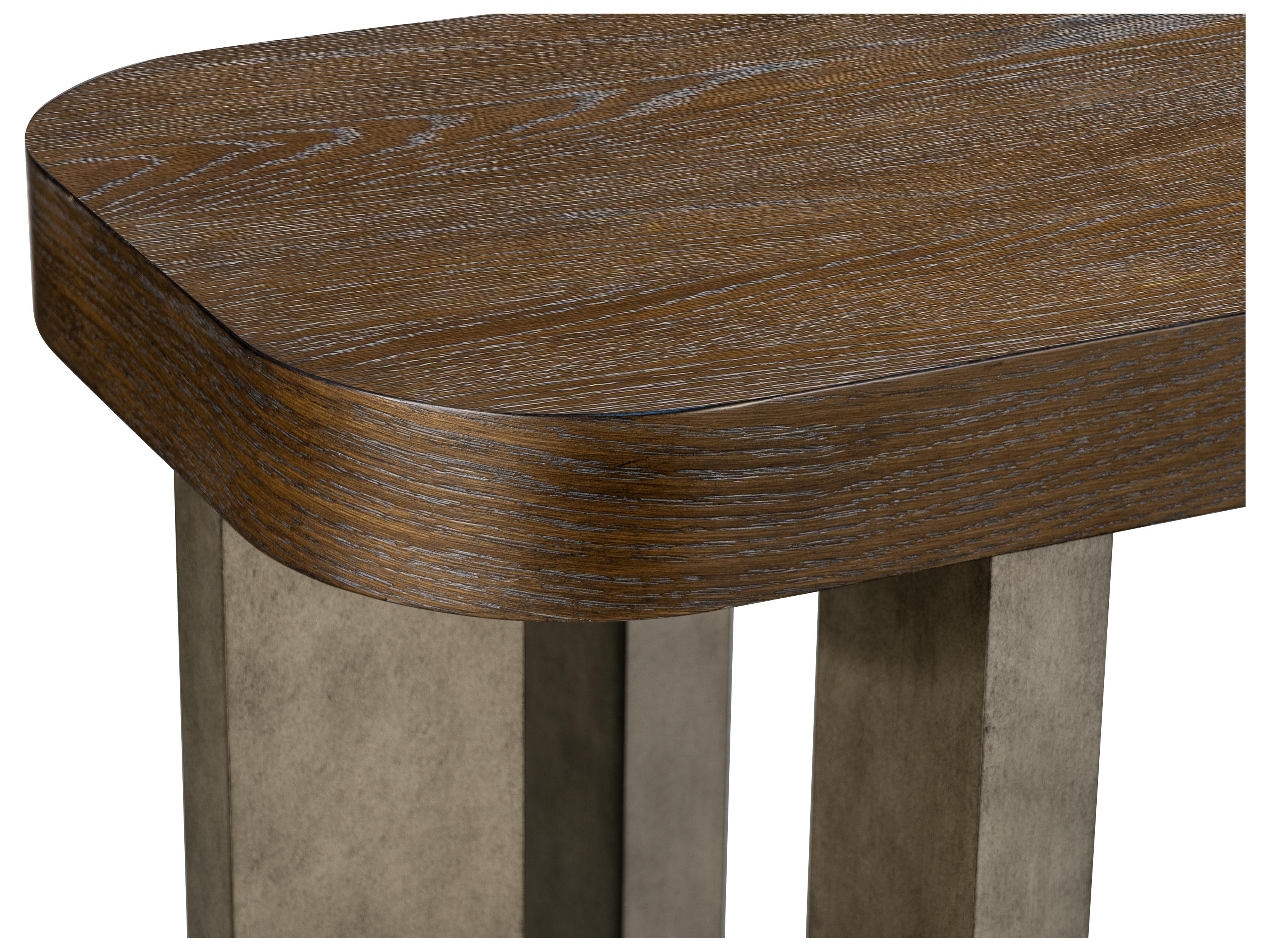 Bassett Mirror Nova Rectangular Wood Console Table