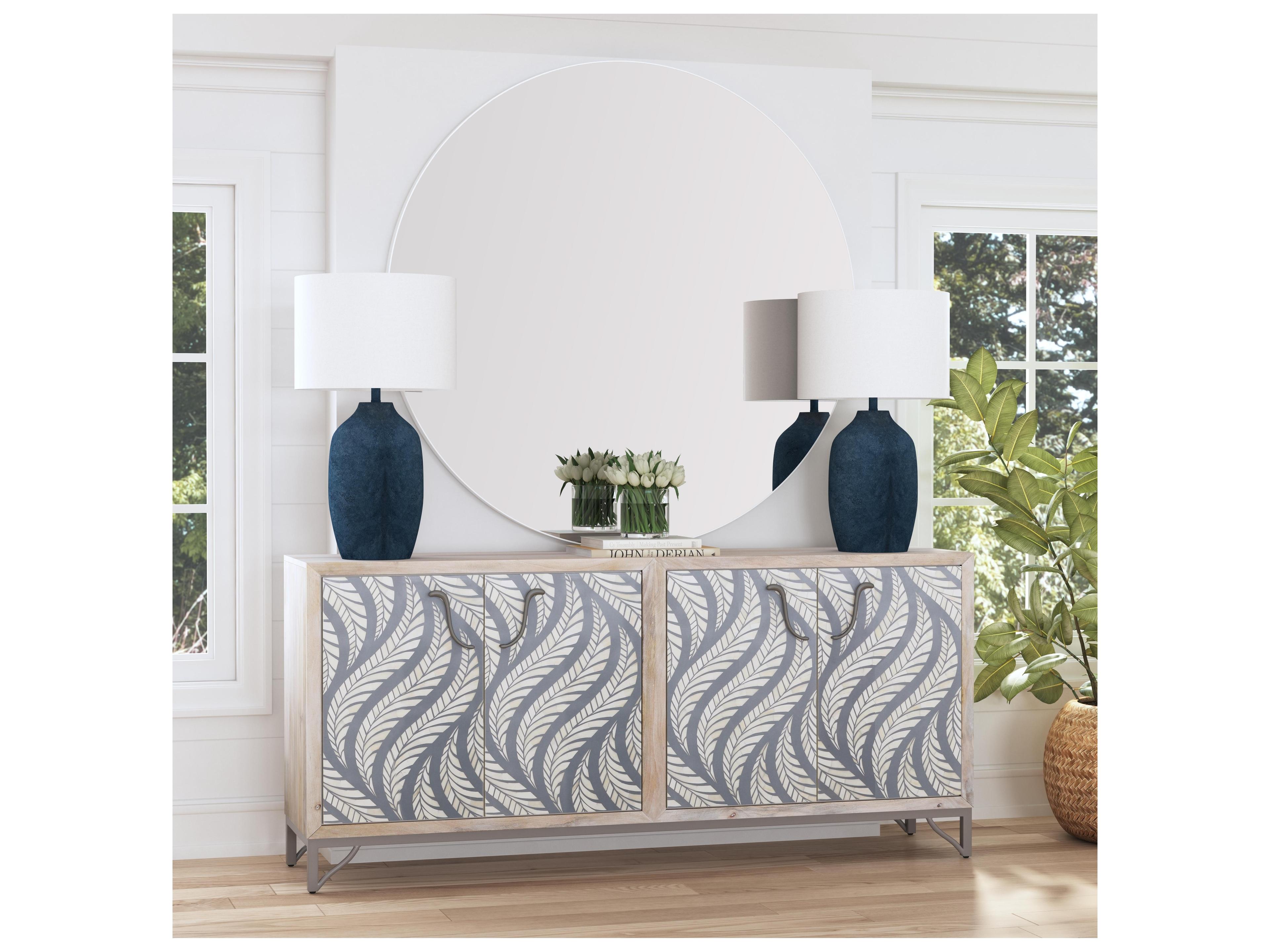 Bassett Mirror Leia 74" Mango Wood Sideboard