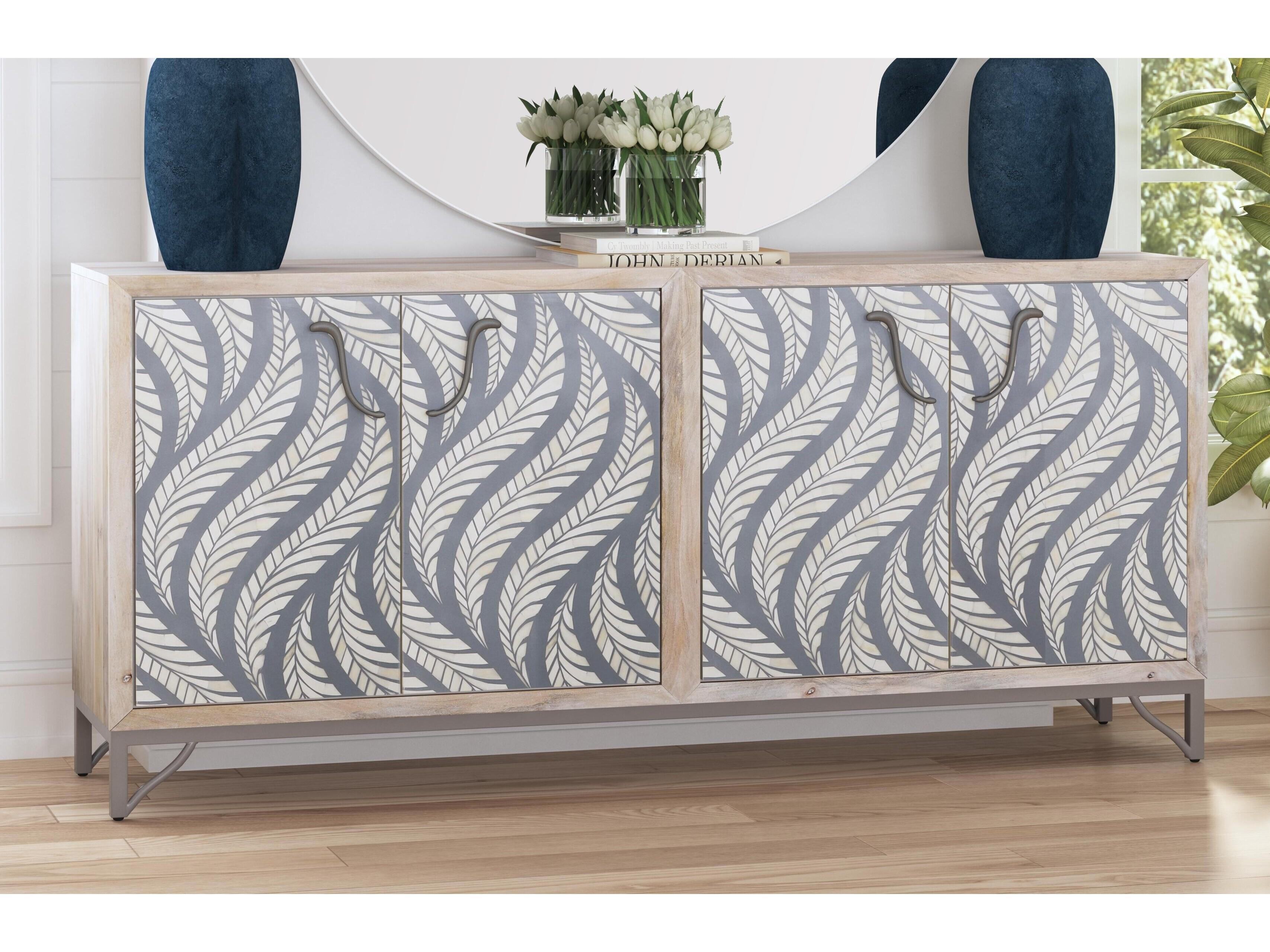 Bassett Mirror Leia 74" Mango Wood Sideboard