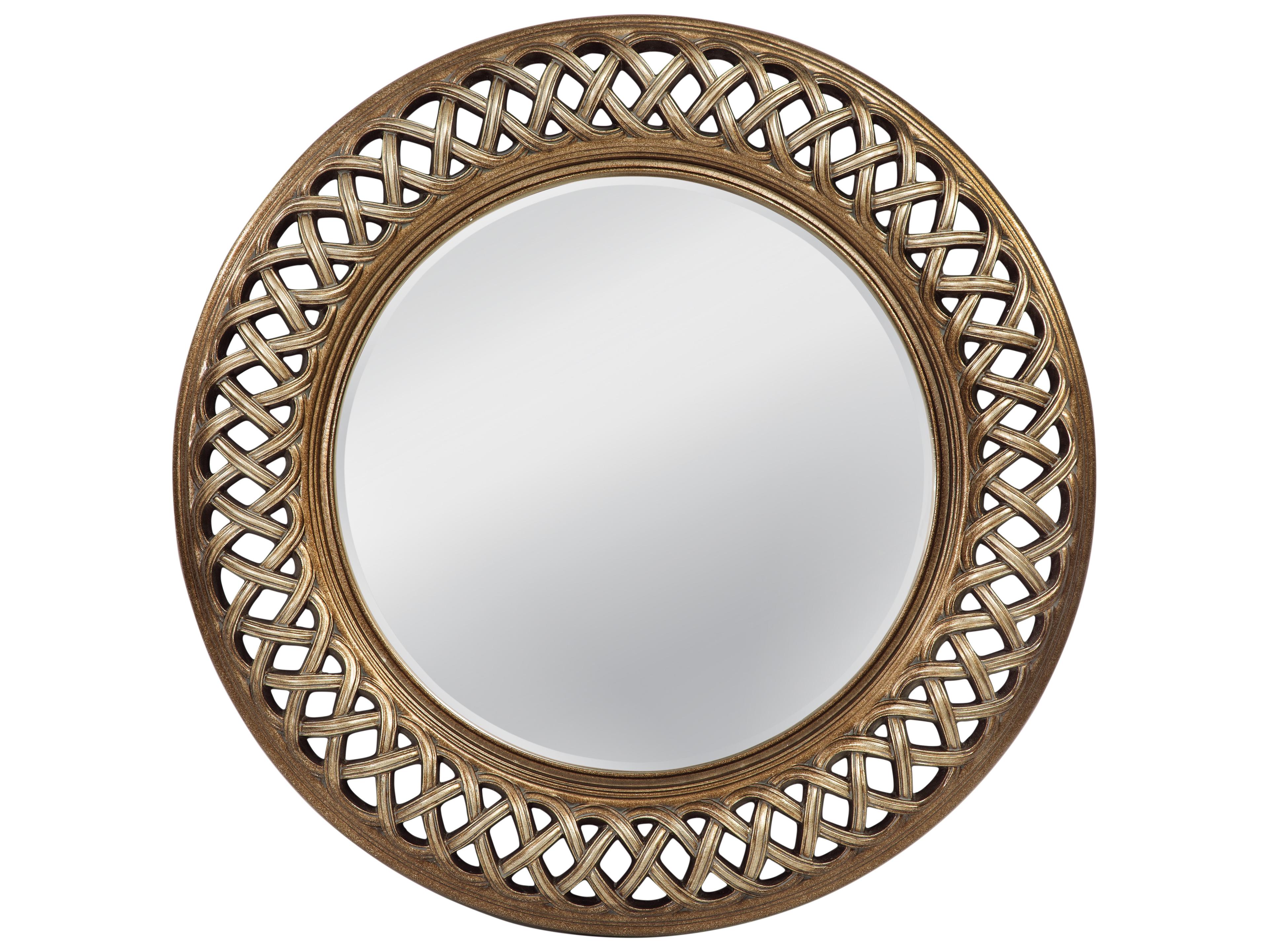 Bassett Mirror Old World Alissa Round Wall Mirror