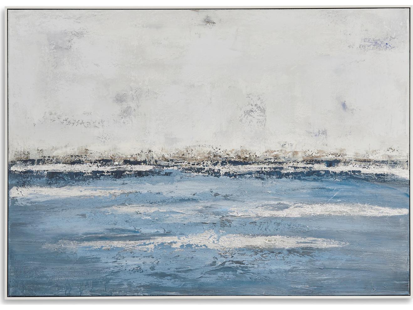 Bassett Mirror Soft Waves Wall Art