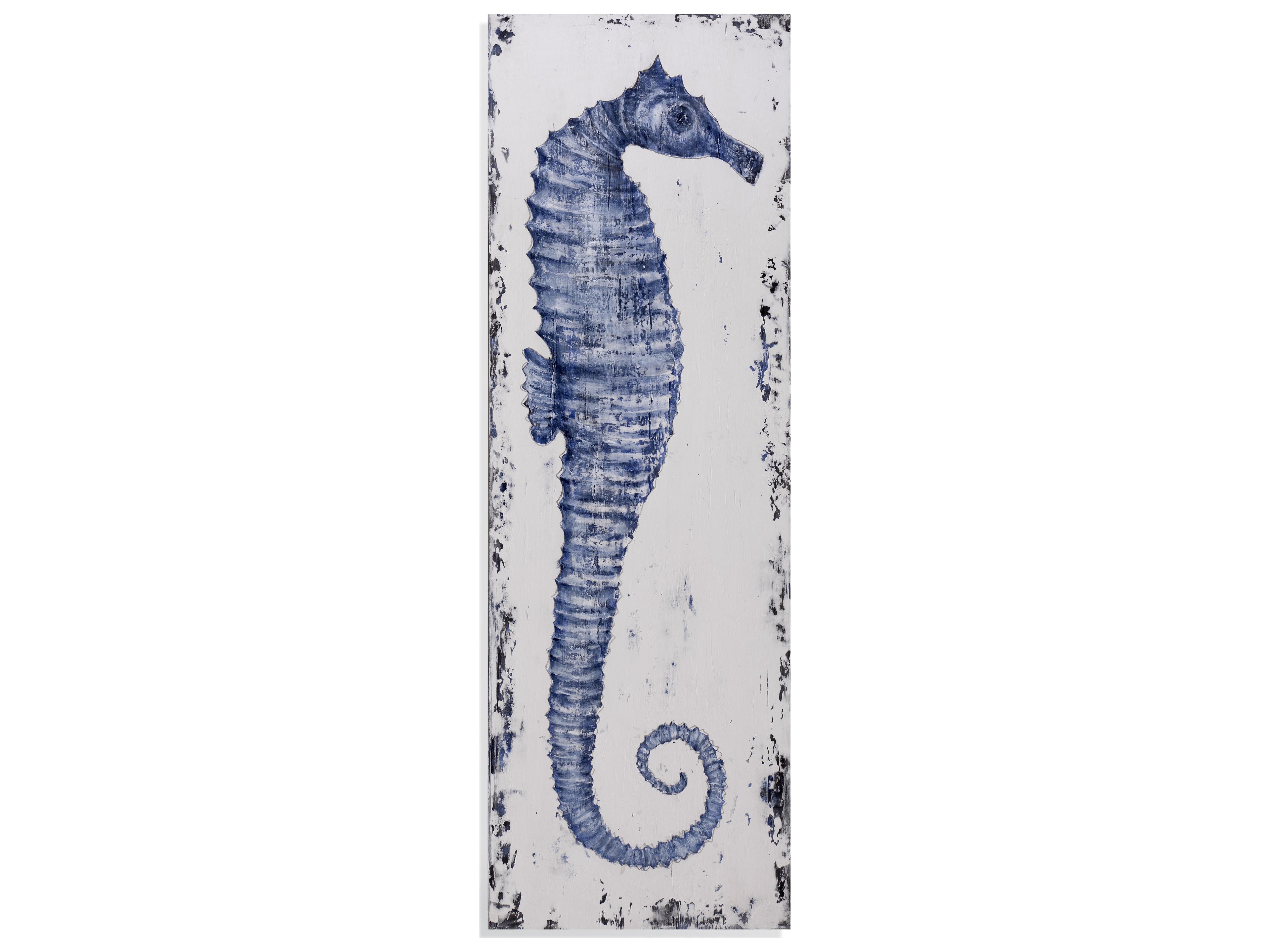 Bassett Mirror Sea Horse-I Wall Art