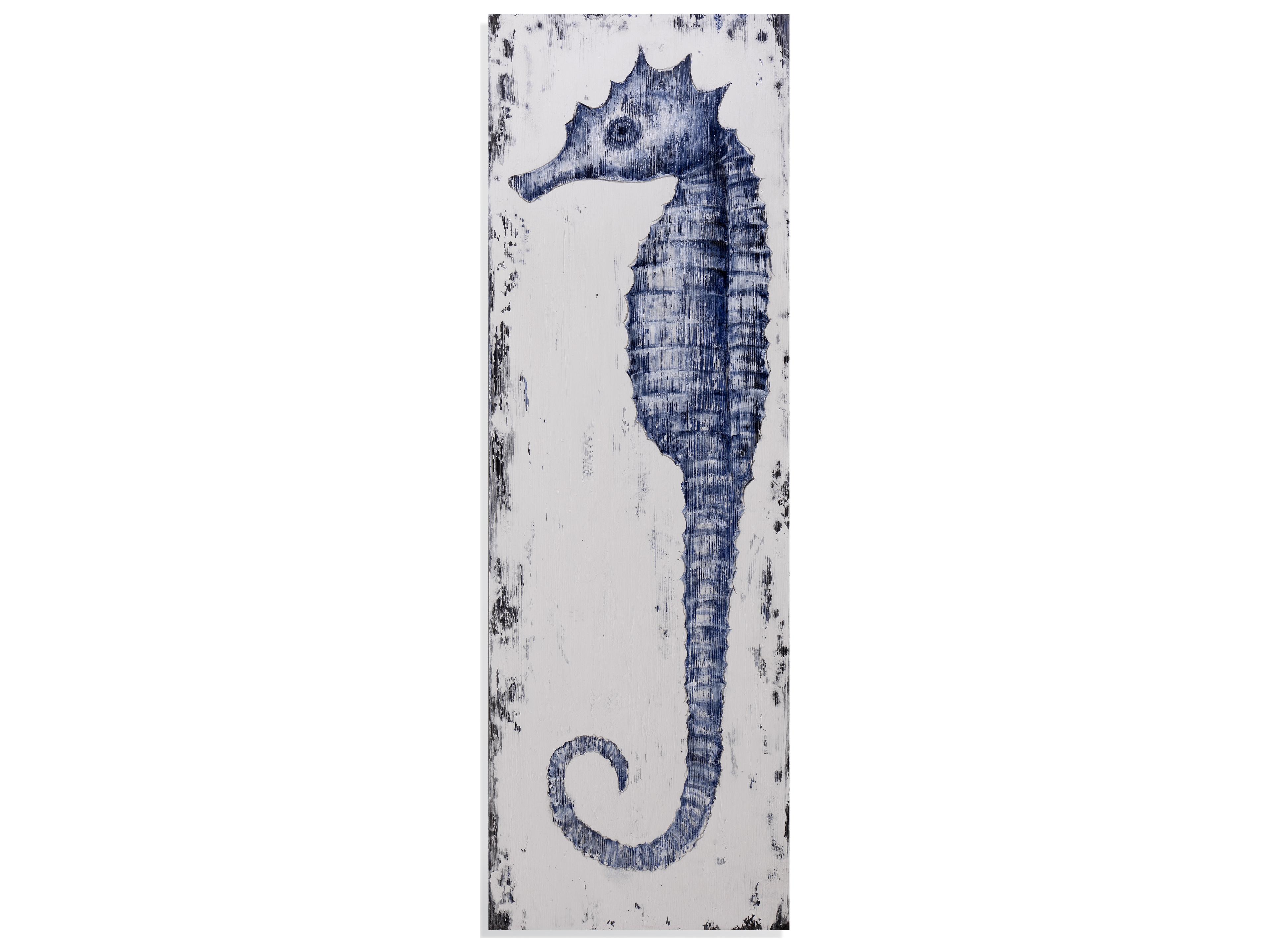 Bassett Mirror Sea Horse-II Wall Art