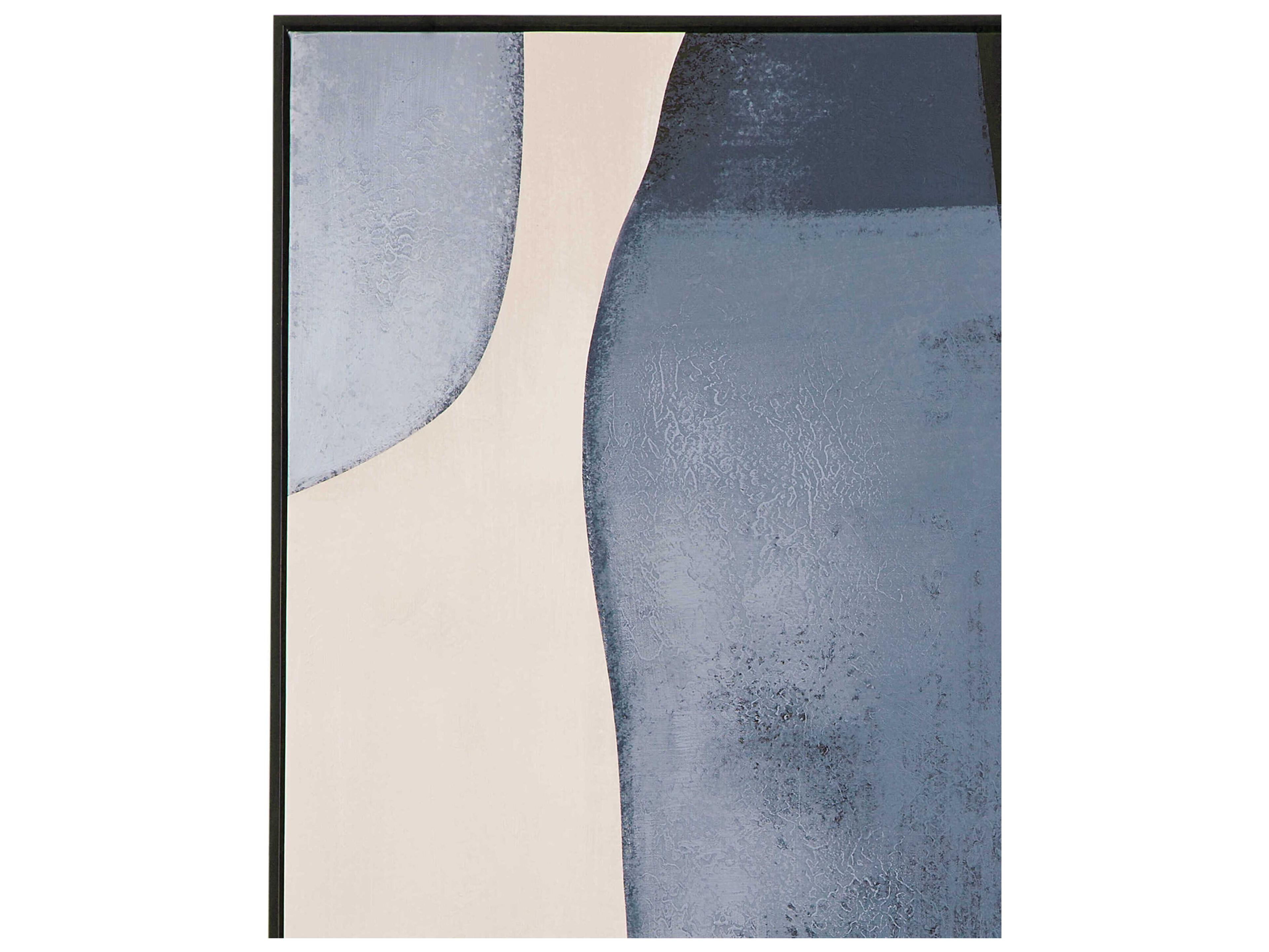 Bassett Mirror 47" Blue Lively Wall Art 2 Piece Set