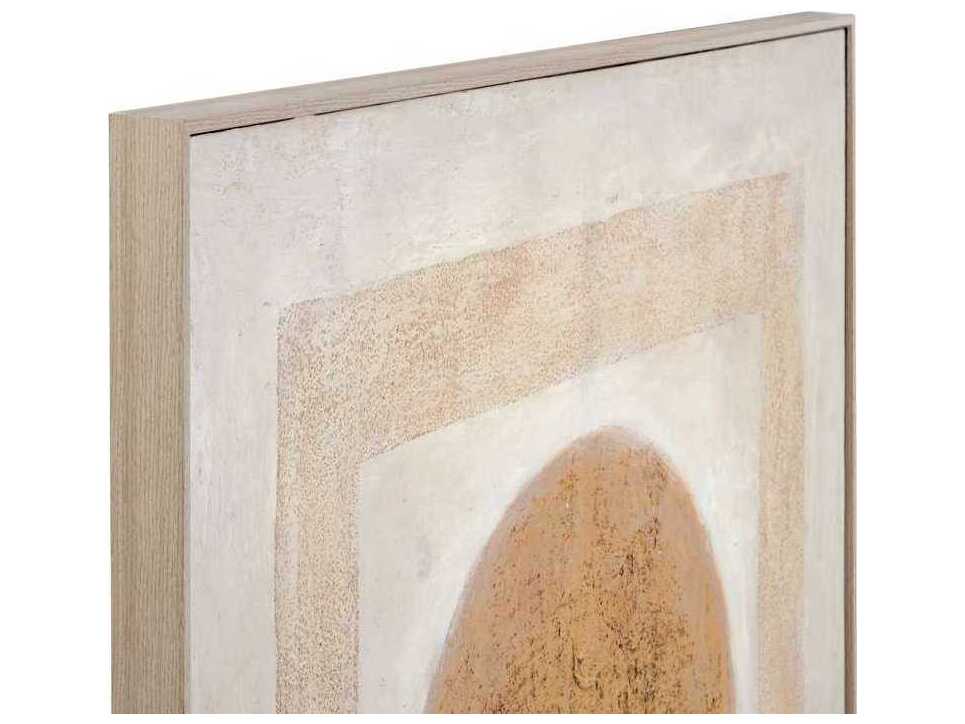 Bassett Mirror 51" Brown Central Wall Art