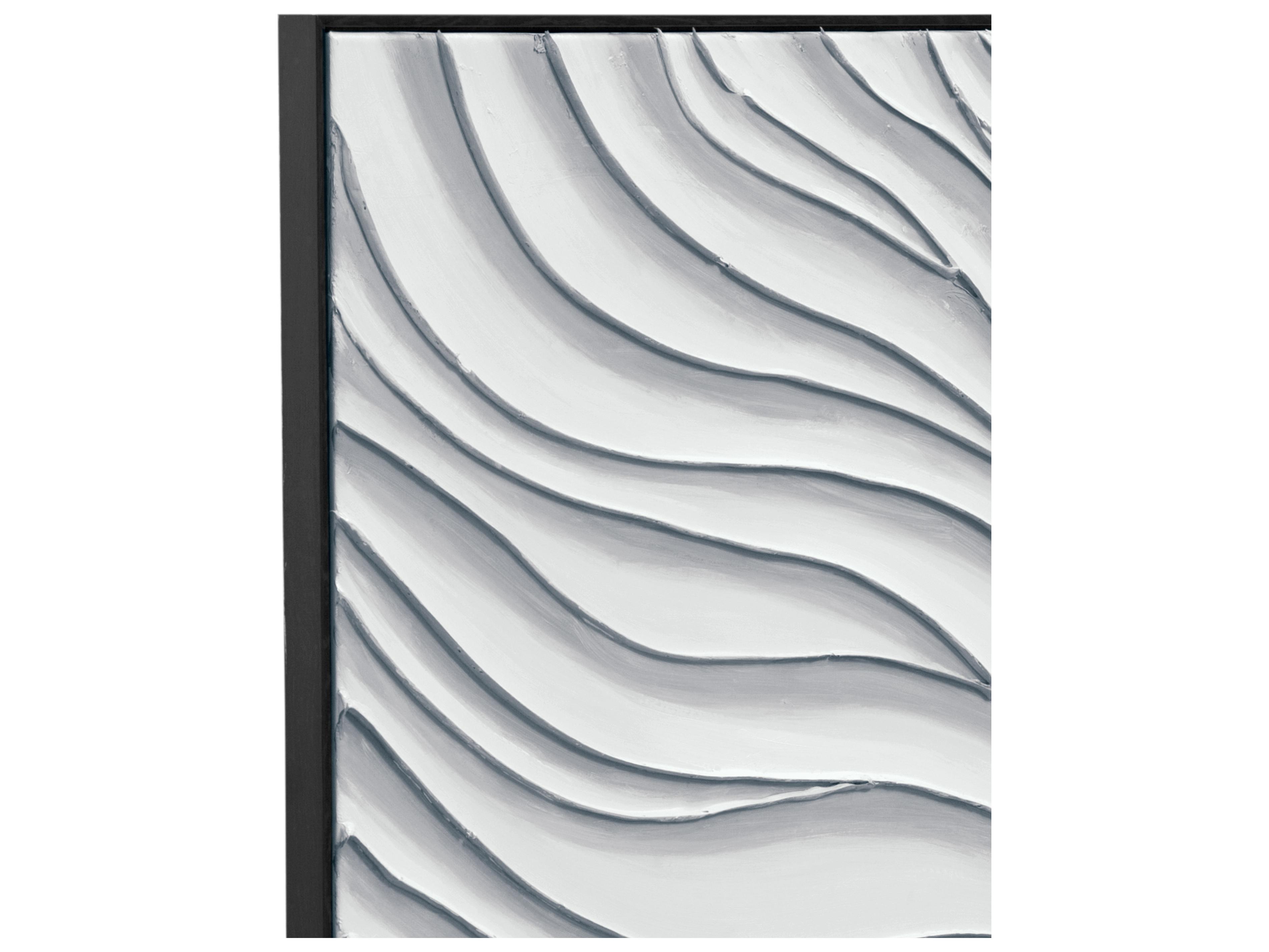 Bassett Mirror Ripples Framed Canvas Wall Art