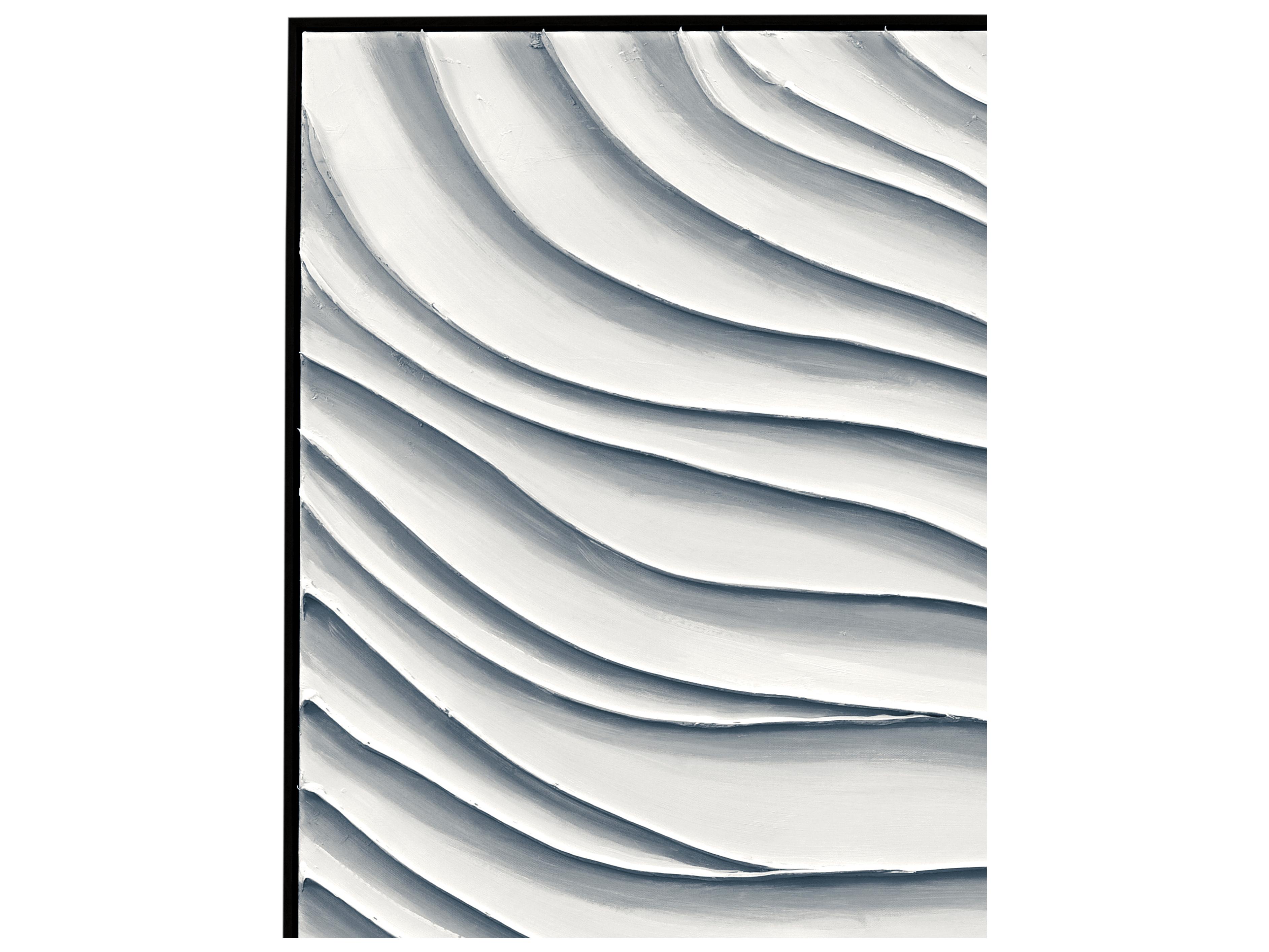 Bassett Mirror Ripples Framed Canvas Wall Art
