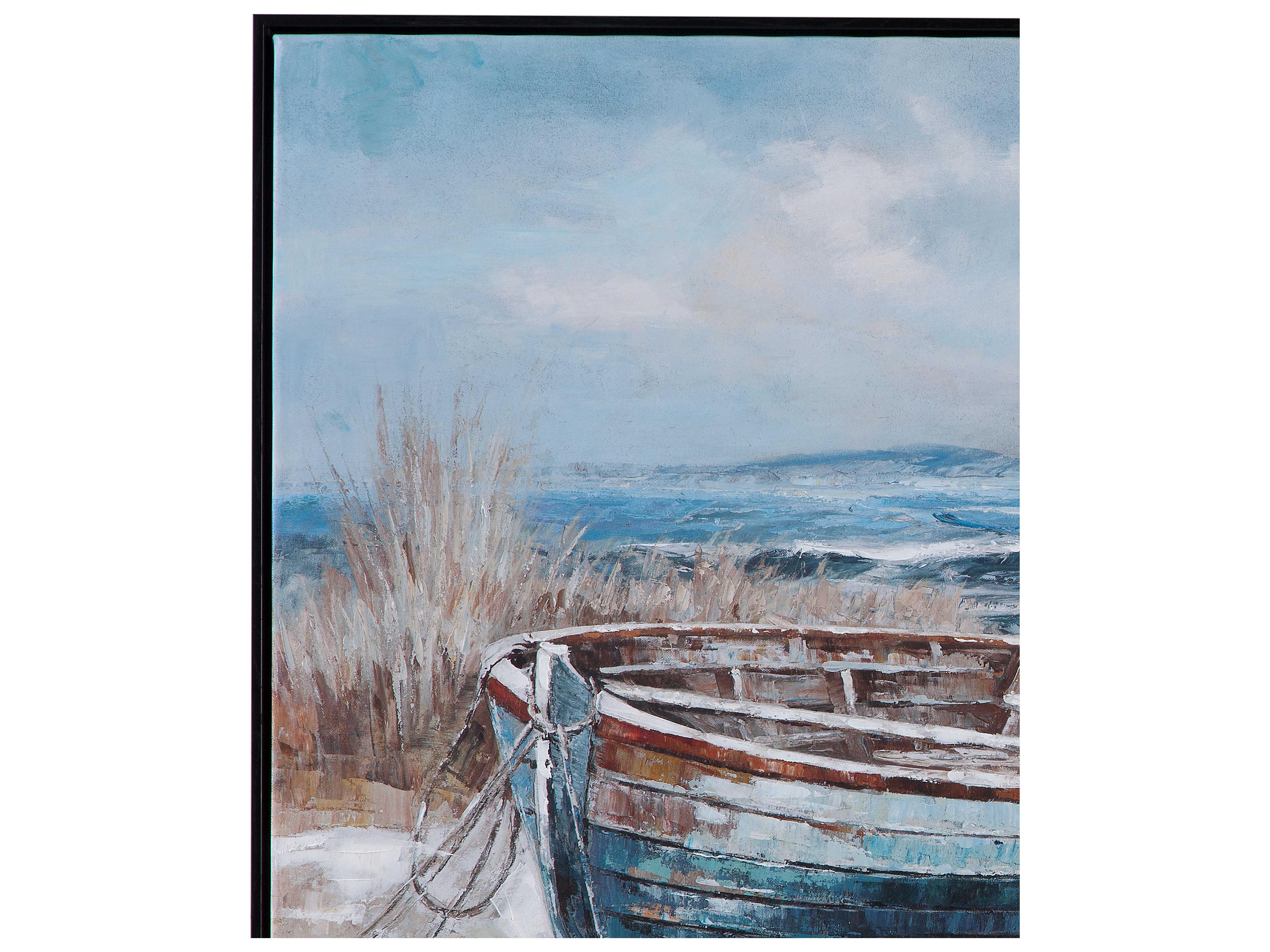 Bassett Mirror Mo Bay Framed Canvas Wall Art