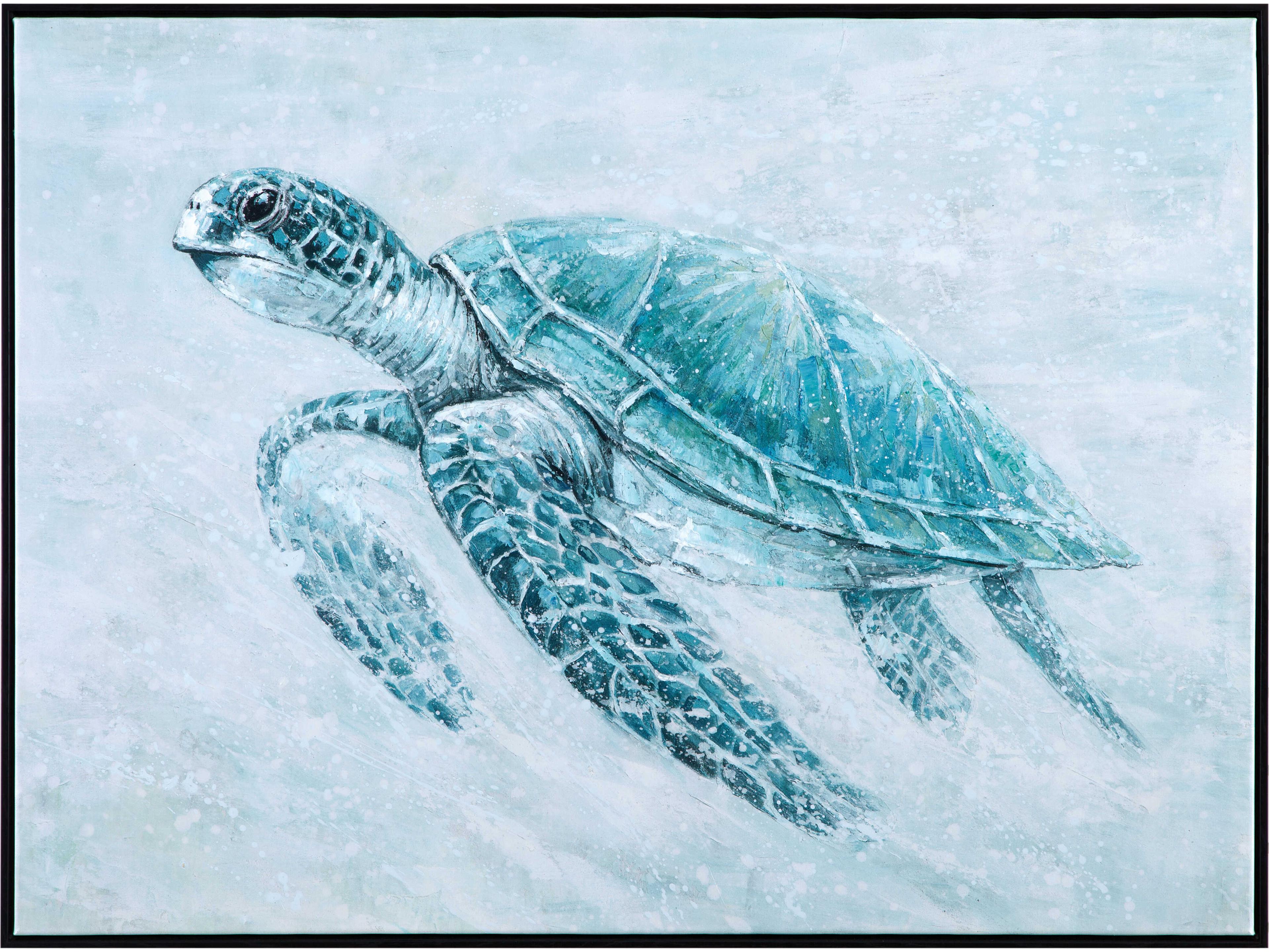 Bassett Mirror Kemps Bay Framed Canvas Wall Art