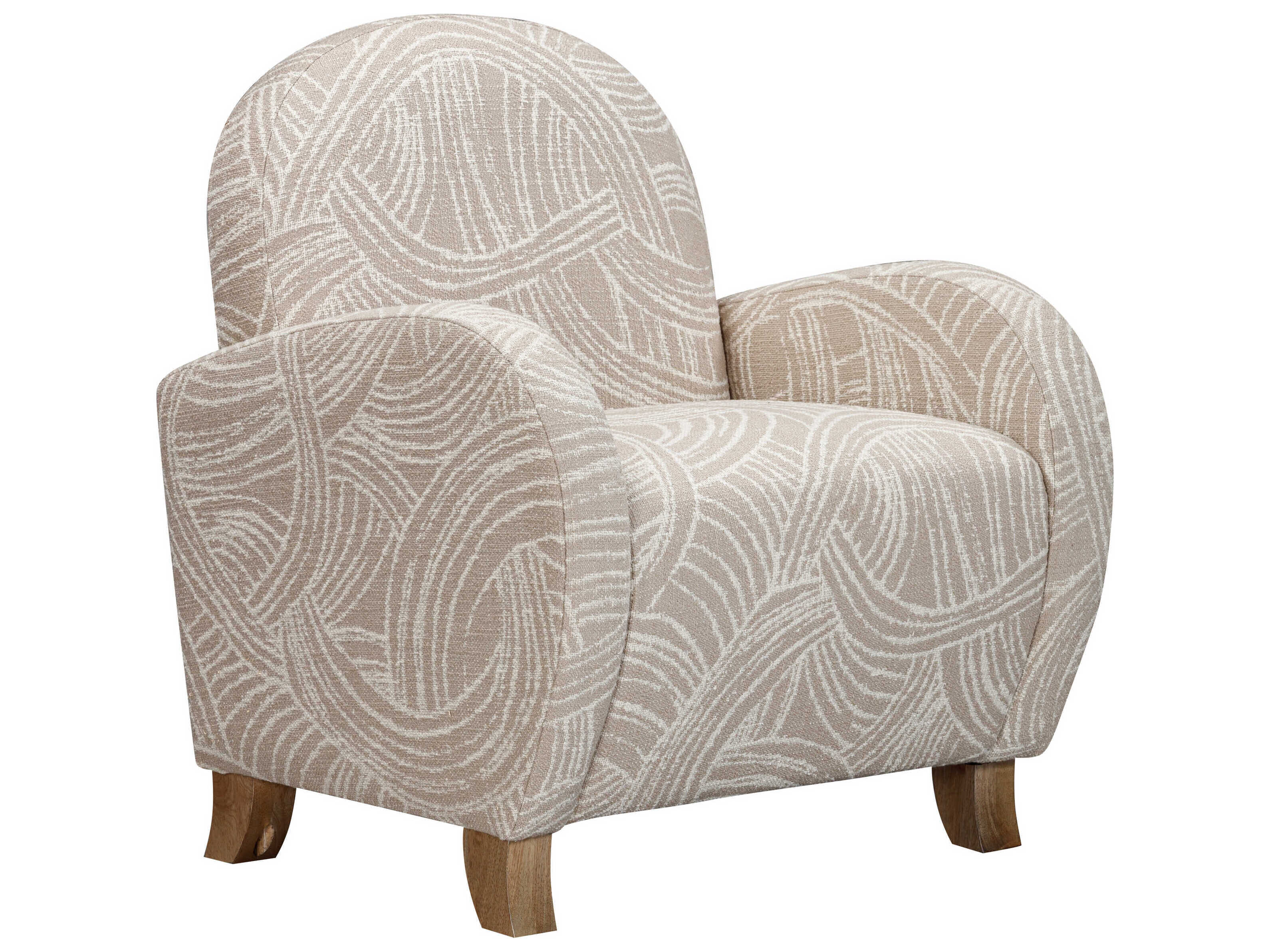 Bassett Mirror Brown Willow Accent Chair