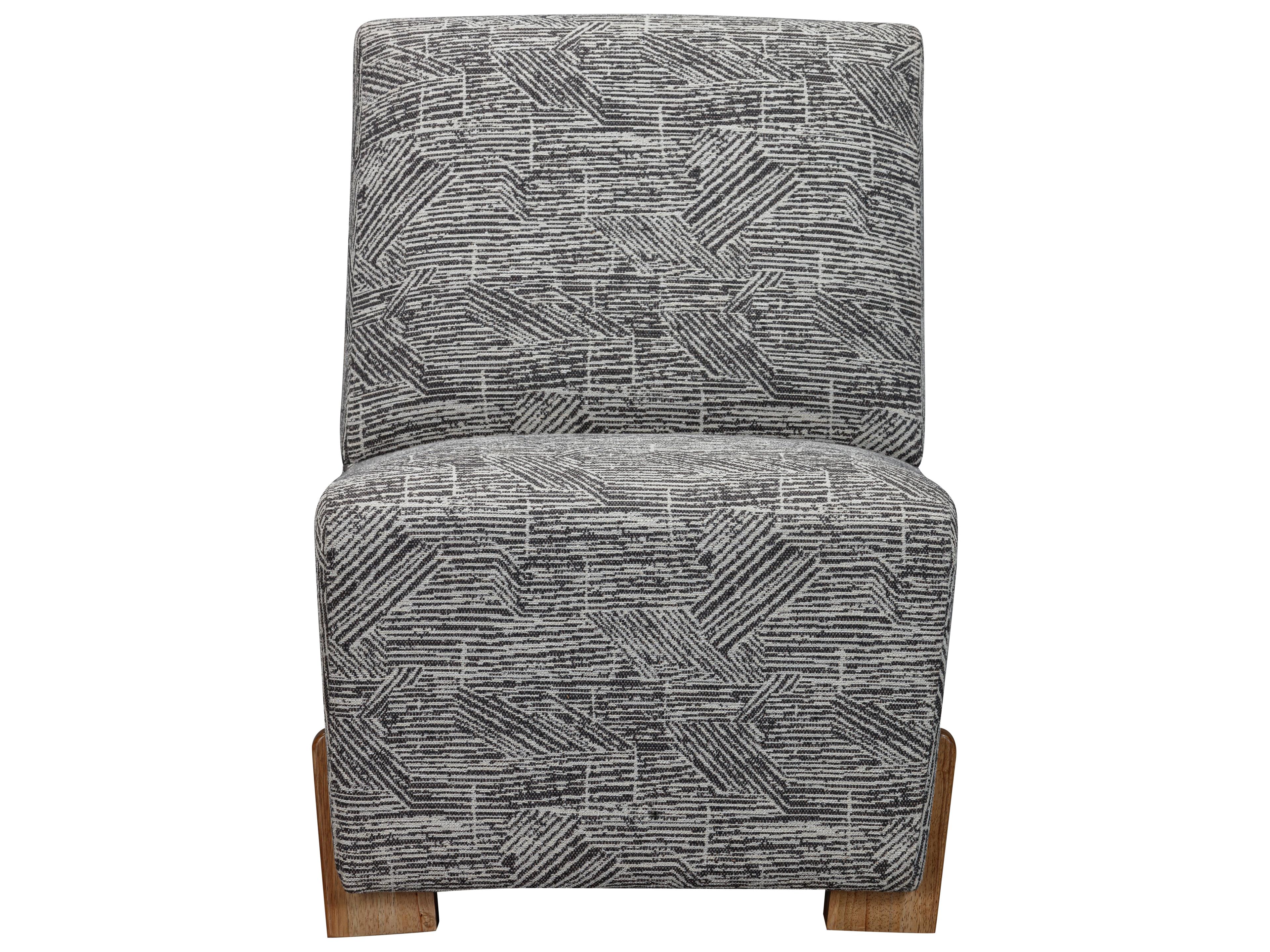 Bassett Mirror Jasper Gray Accent Chair