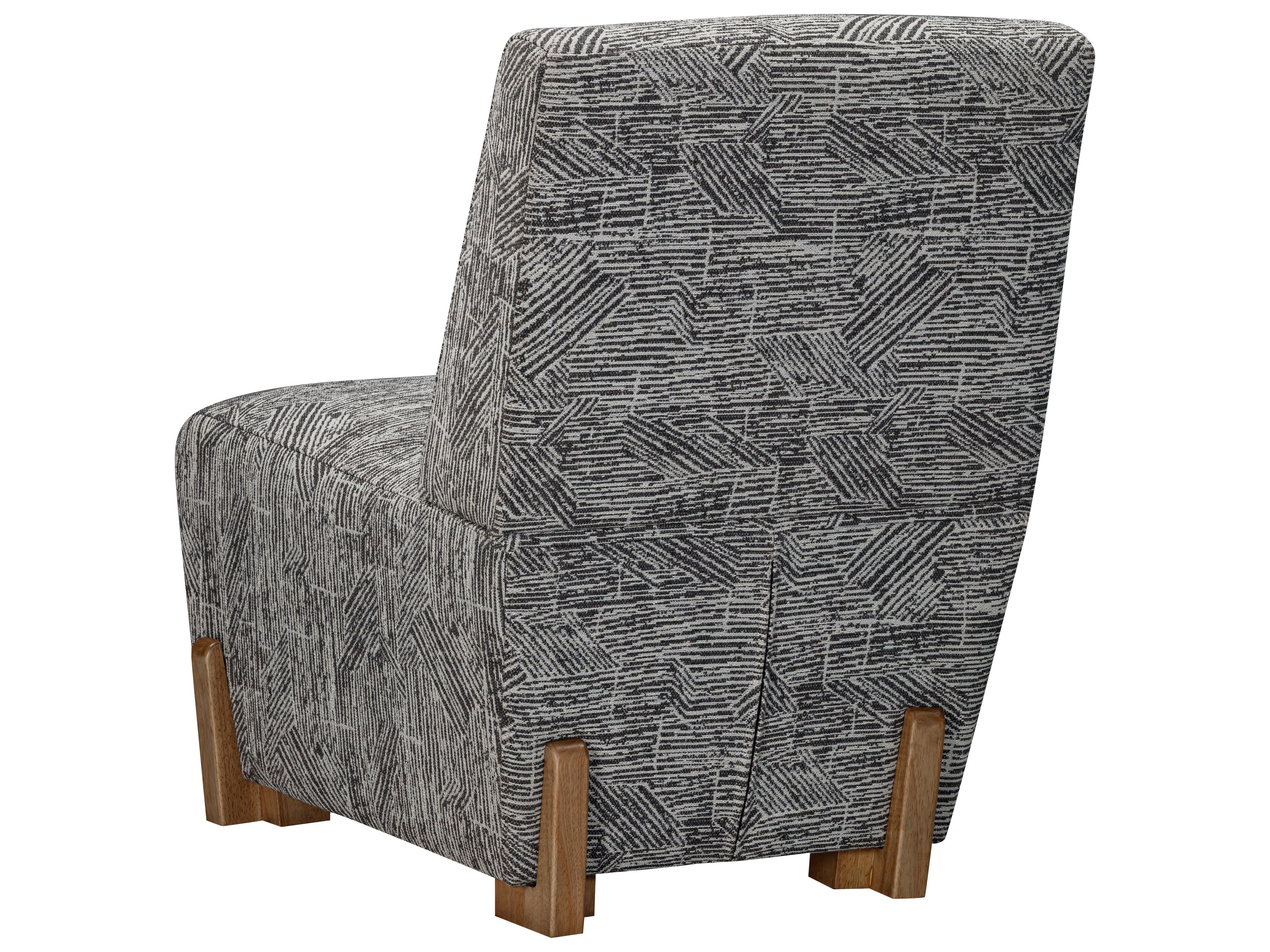 Bassett Mirror Jasper Gray Accent Chair