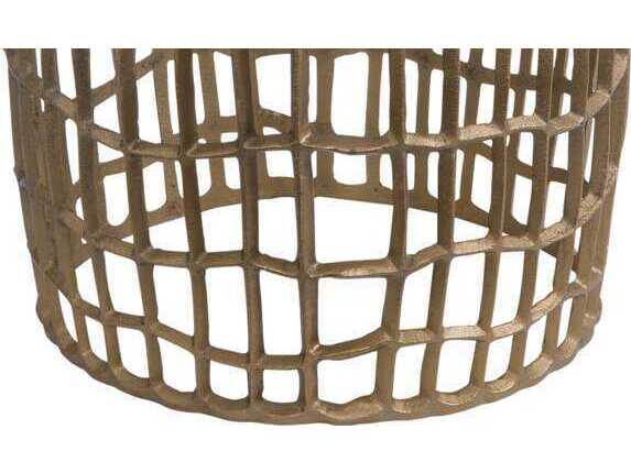 Bassett Mirror Bronze Harper Accent Table