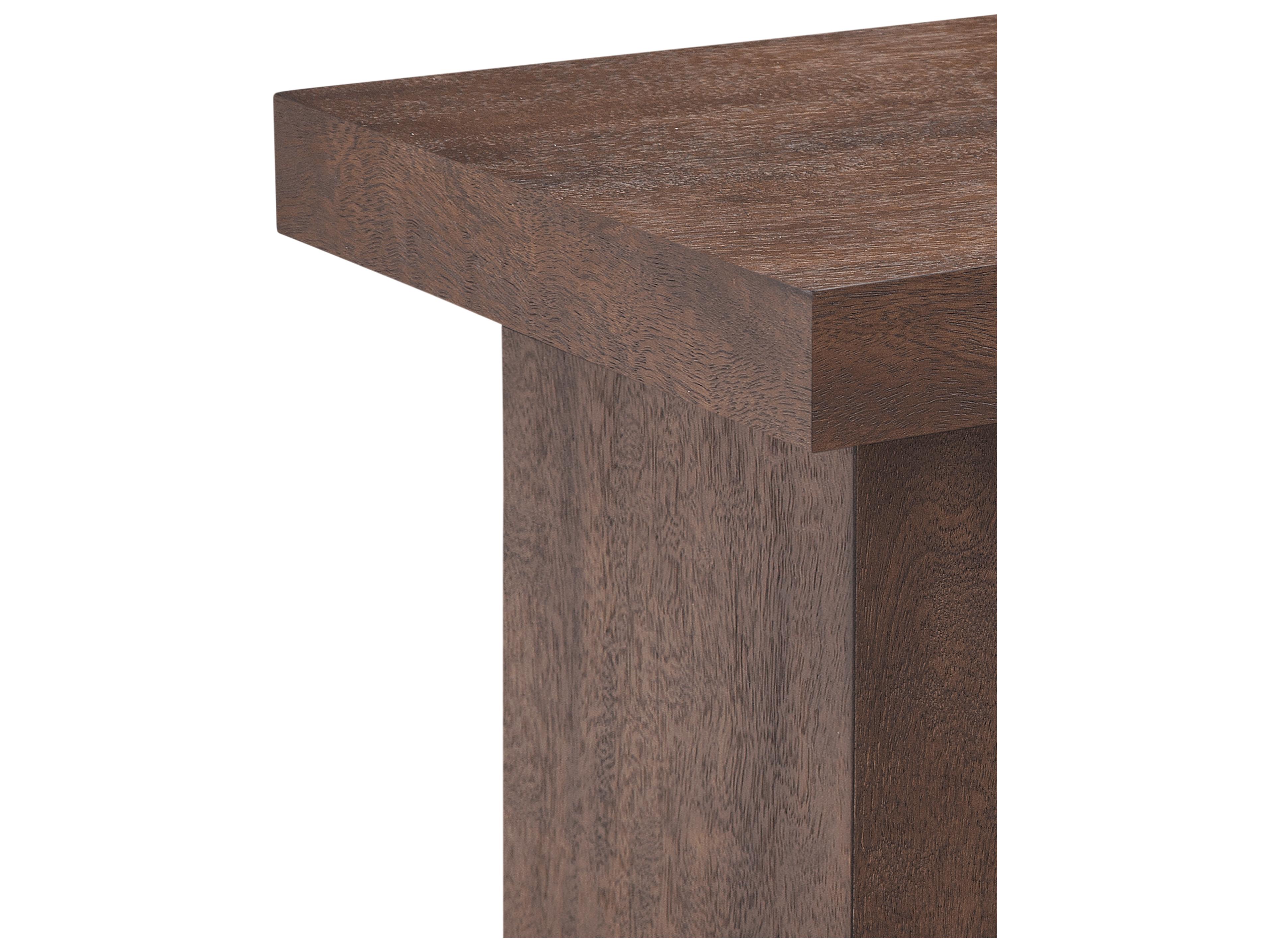 Bassett Mirror Padula Square Wood End Table