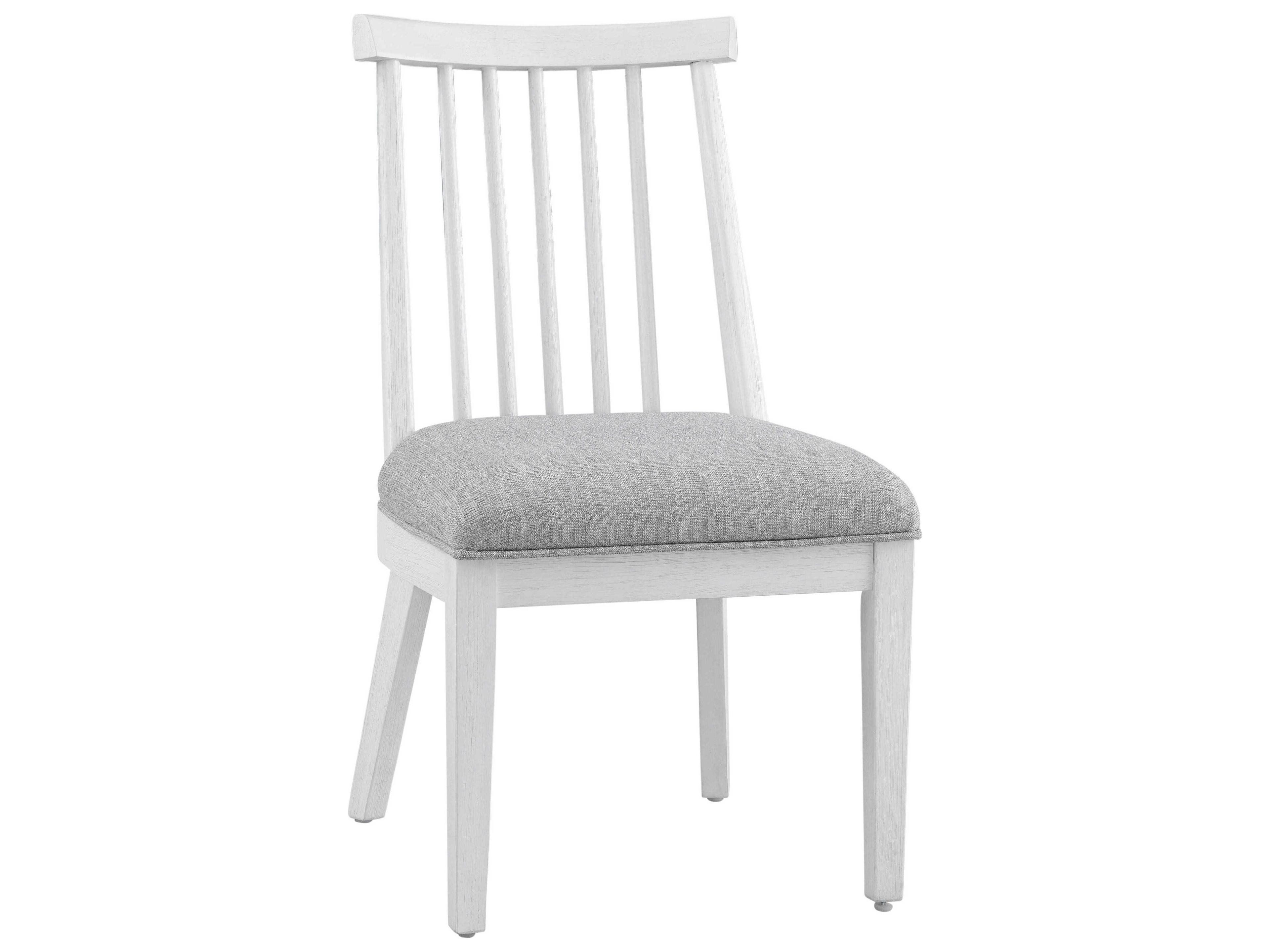 Bassett Mirror White Nadine Dining Chair Set of 2