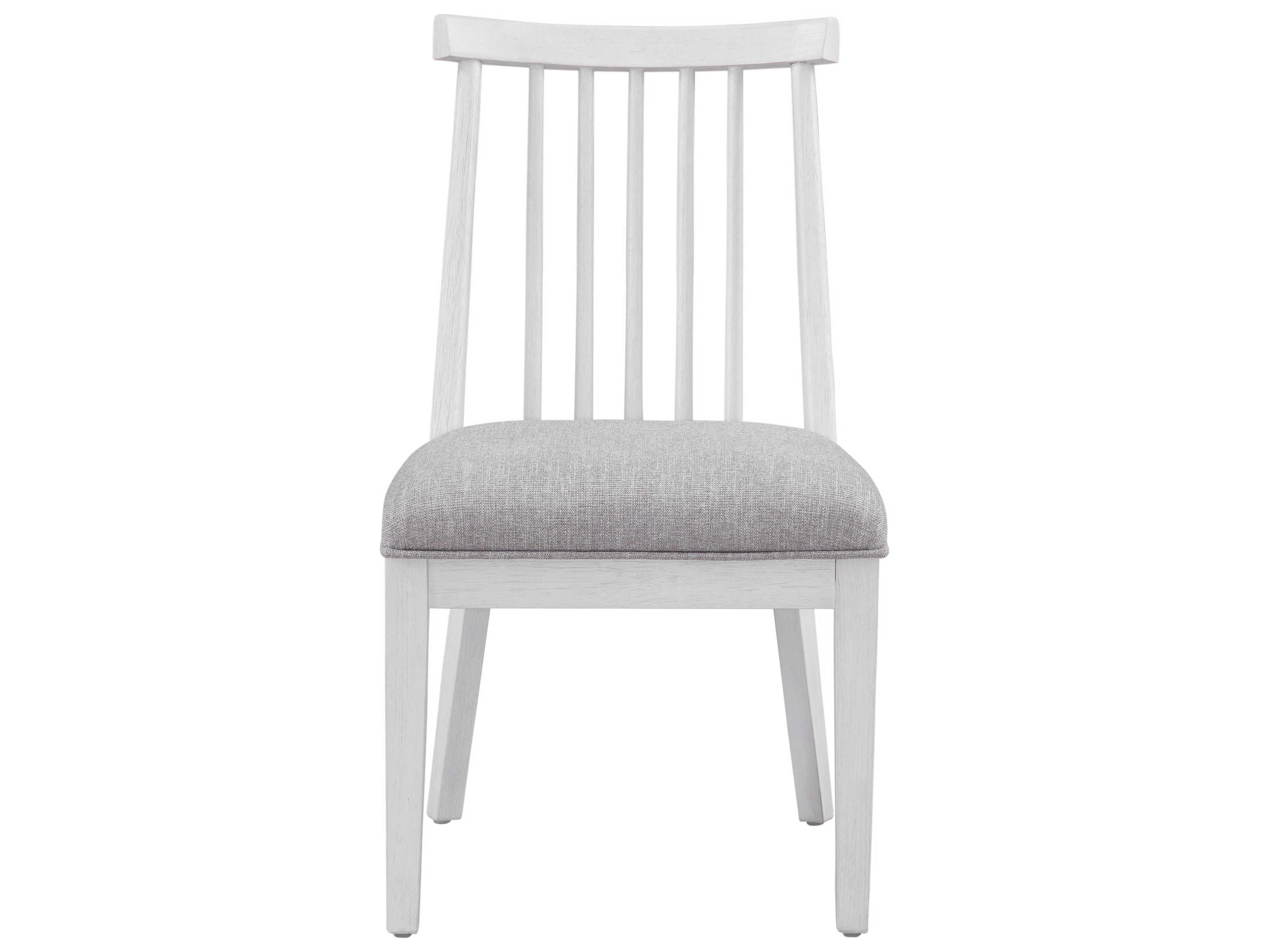 Bassett Mirror White Nadine Dining Chair Set of 2