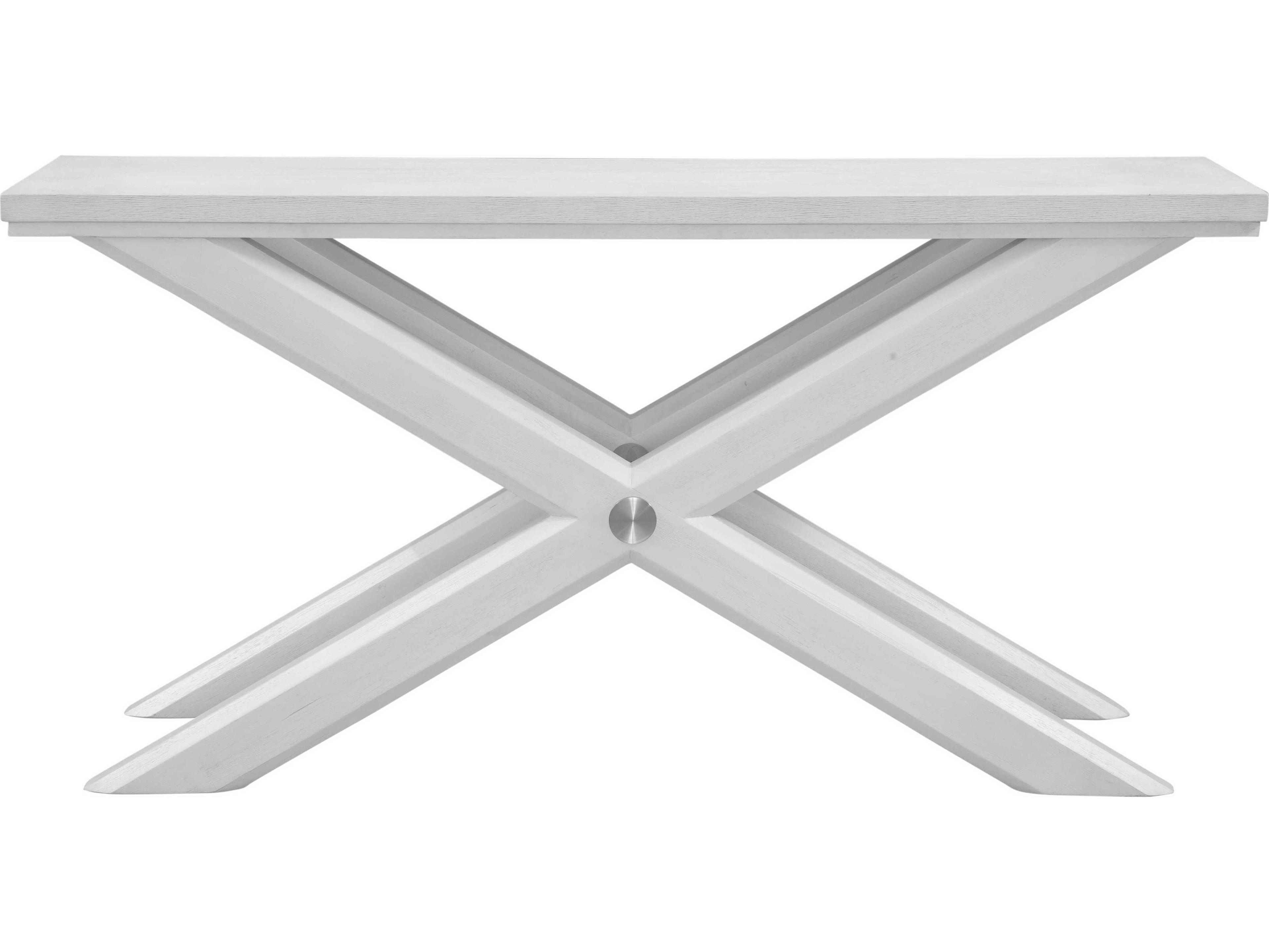 Bassett Mirror White Nadine Console Table