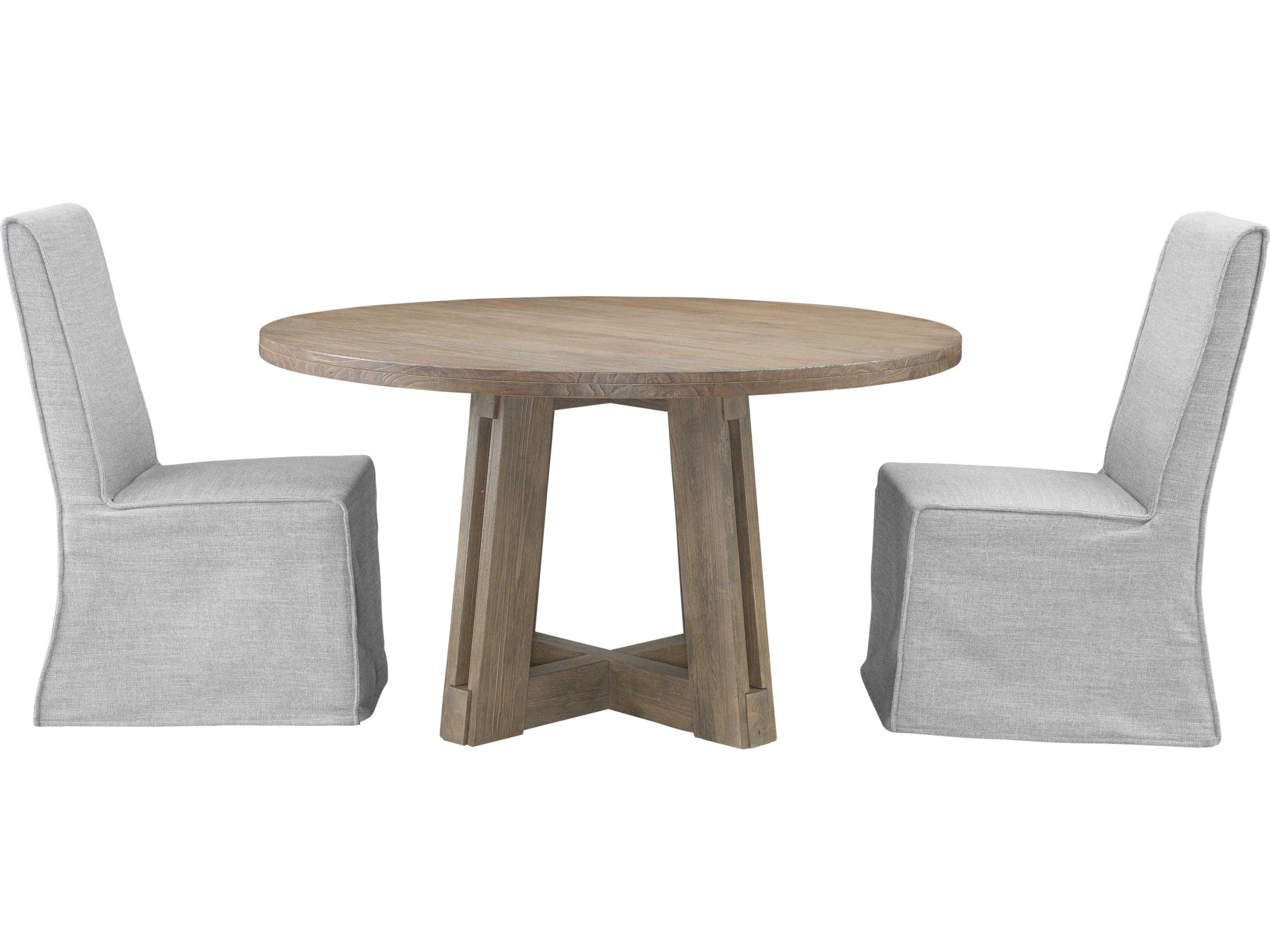 Bassett Mirror Gray McGuire Dining Table