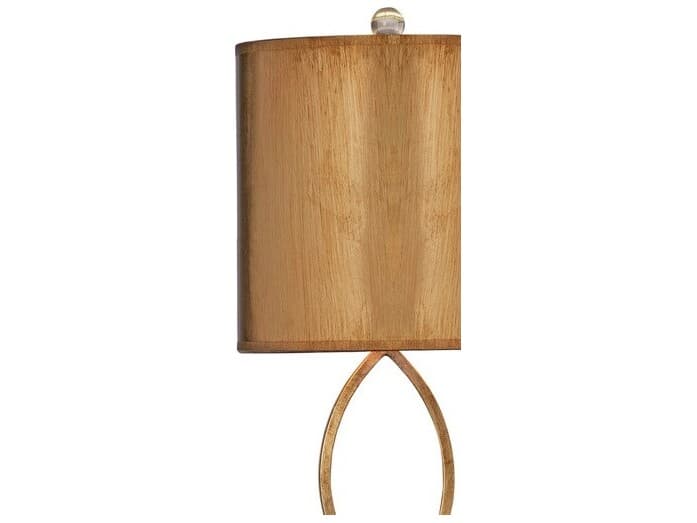 Bassett Mirror Vivian Gold Leaf Table Lamp