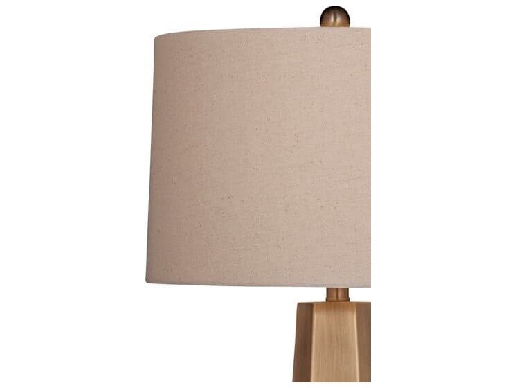 Bassett Mirror Marsham Brushed Gold Table Lamp