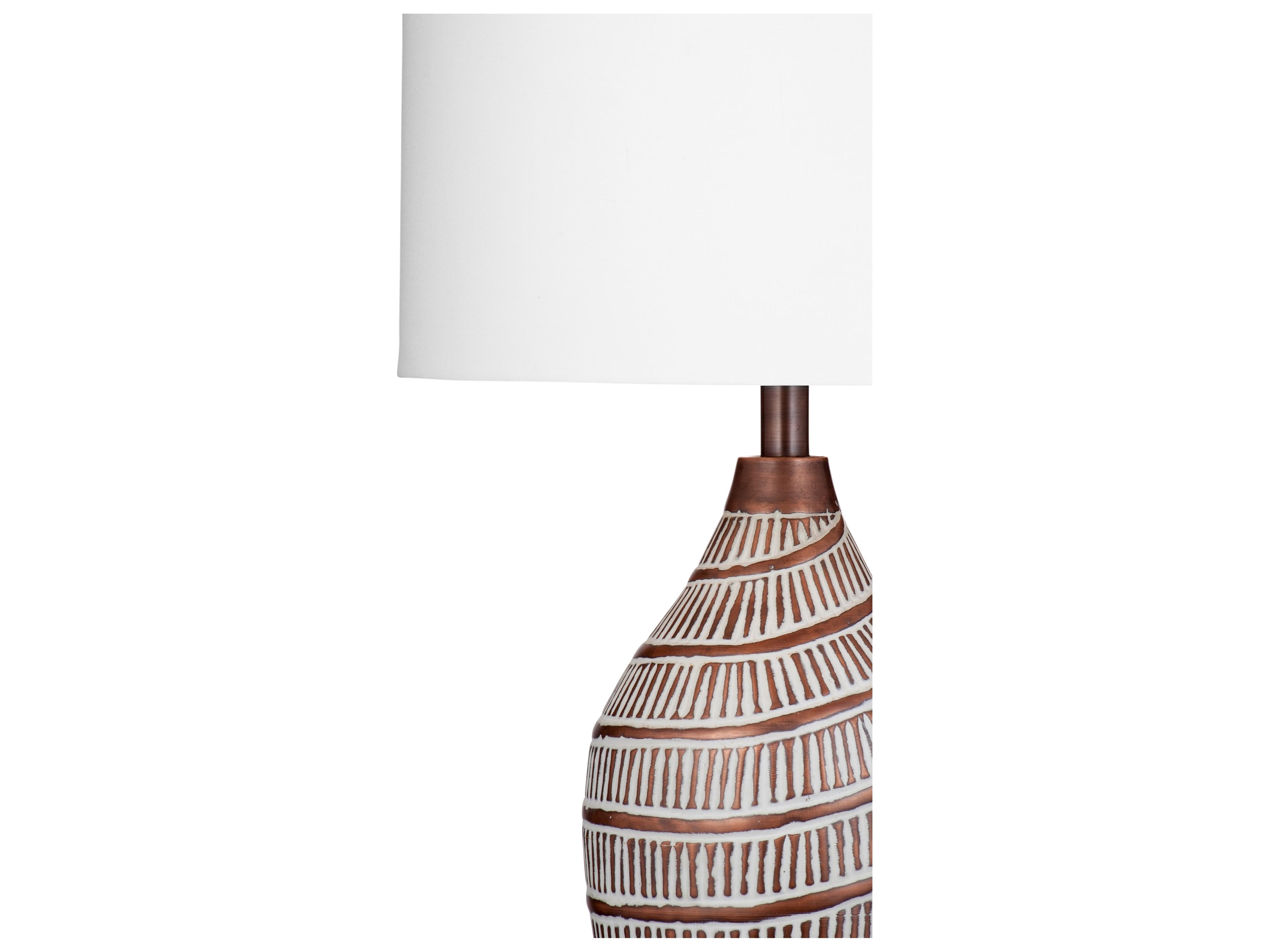 Bassett Mirror Copper Buffet Lamp