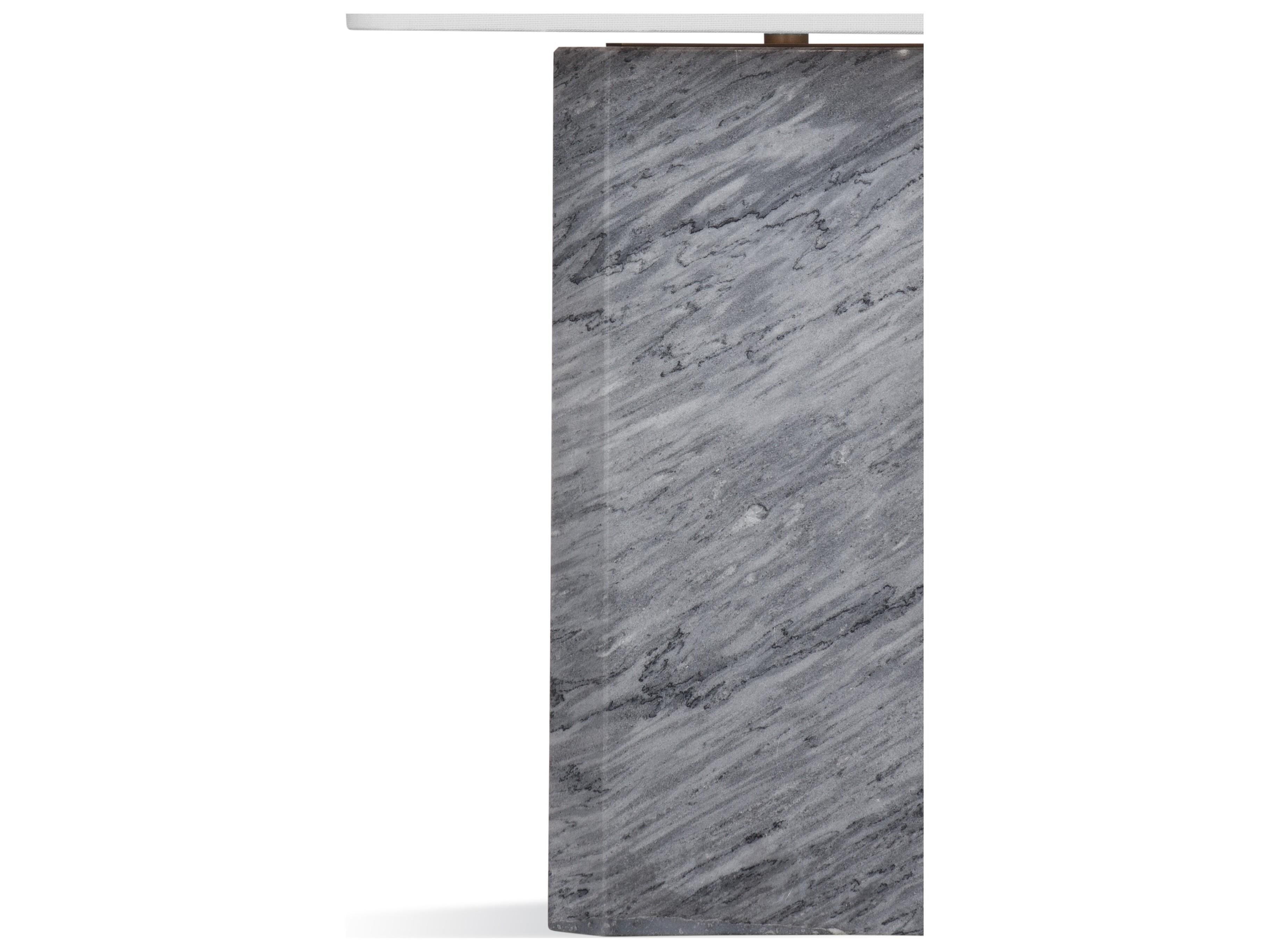 Bassett Mirror Grey Marble Buffet Lamp
