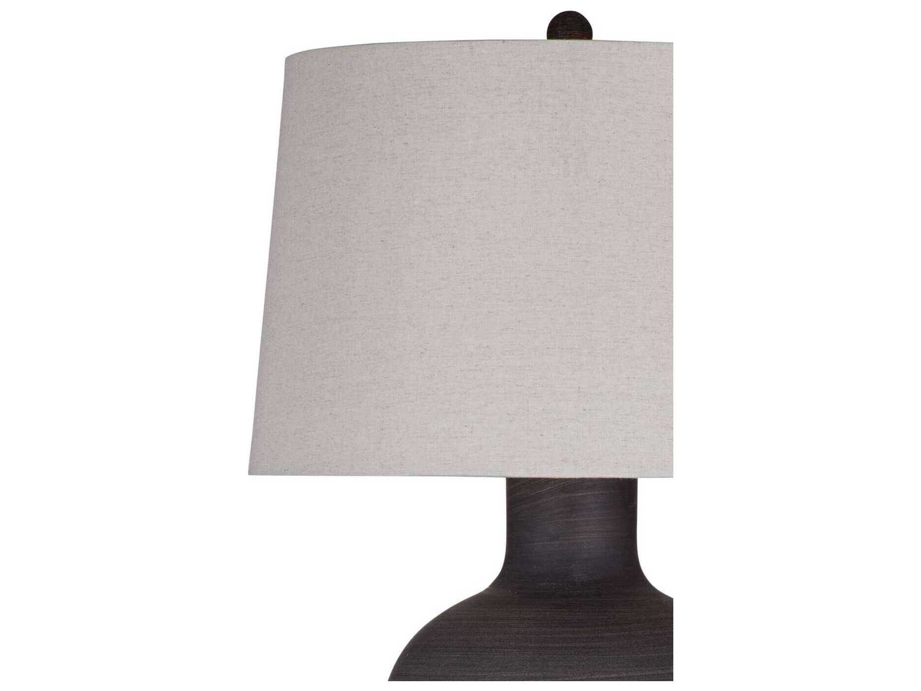 Bassett Mirror Black Volga Table Lamp