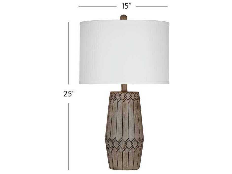 Bassett Mirror Brown Harper Table Lamp