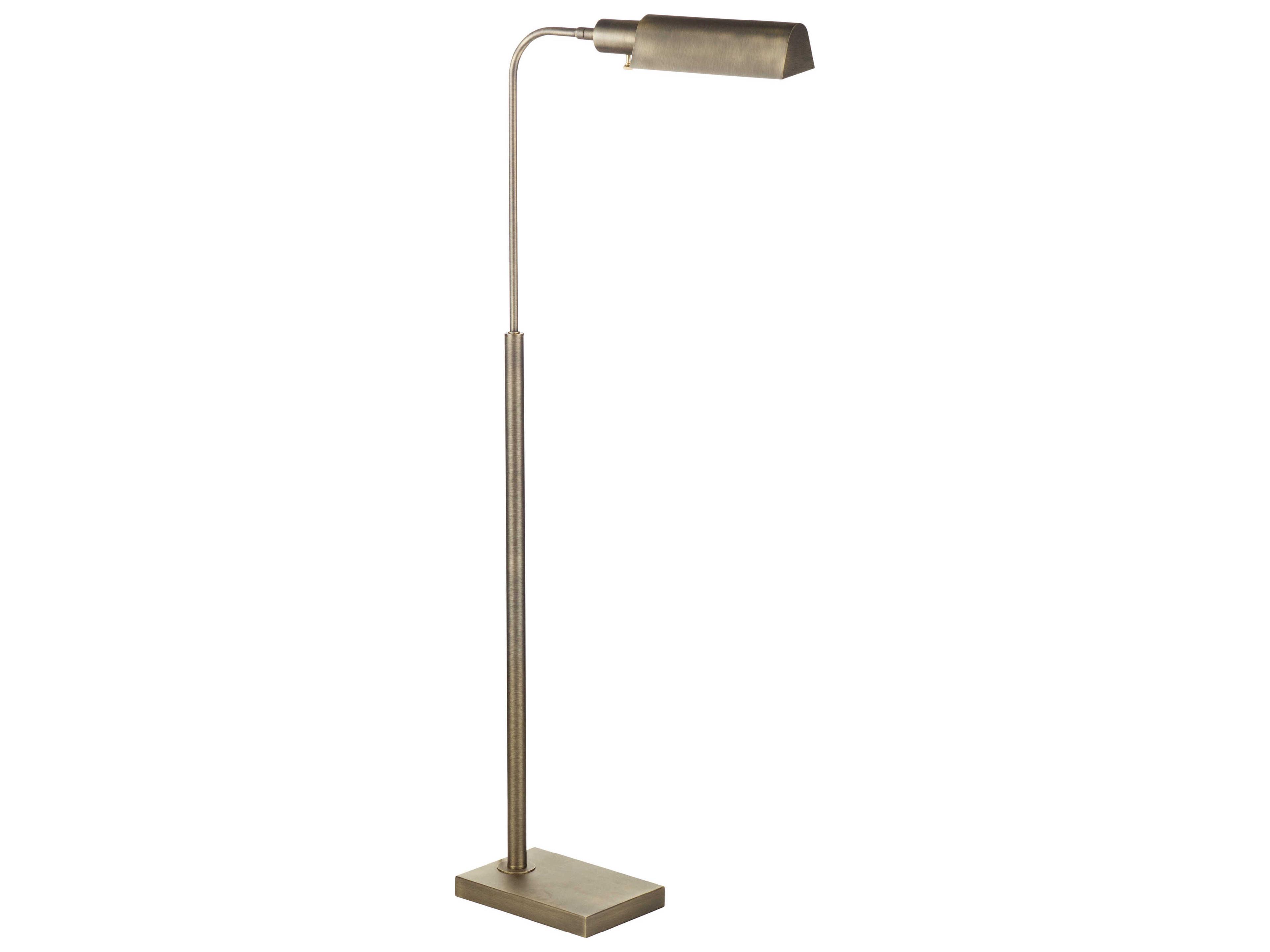 Bassett Mirror Clatsop Brass Floor Lamp