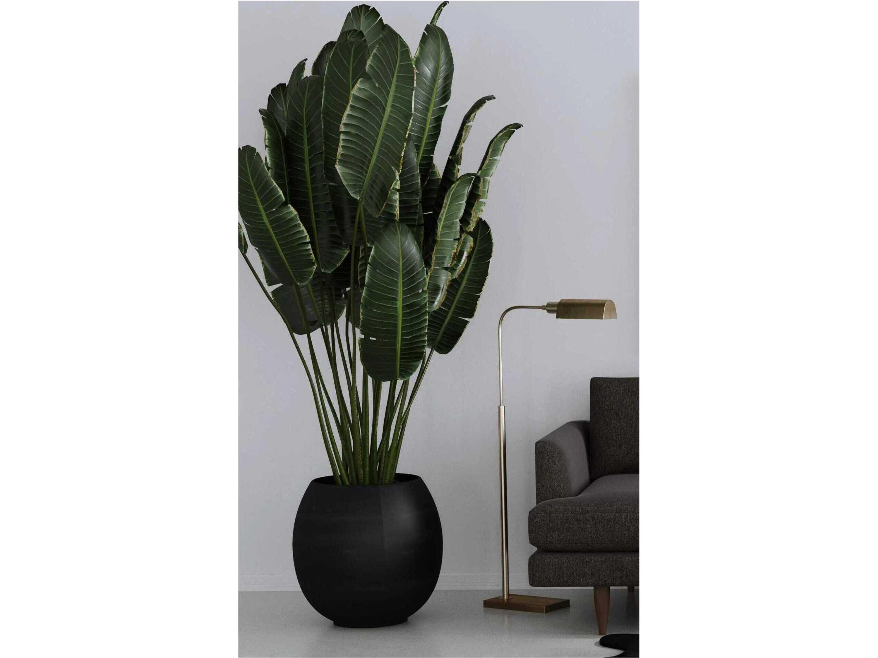 Bassett Mirror Clatsop Brass Floor Lamp