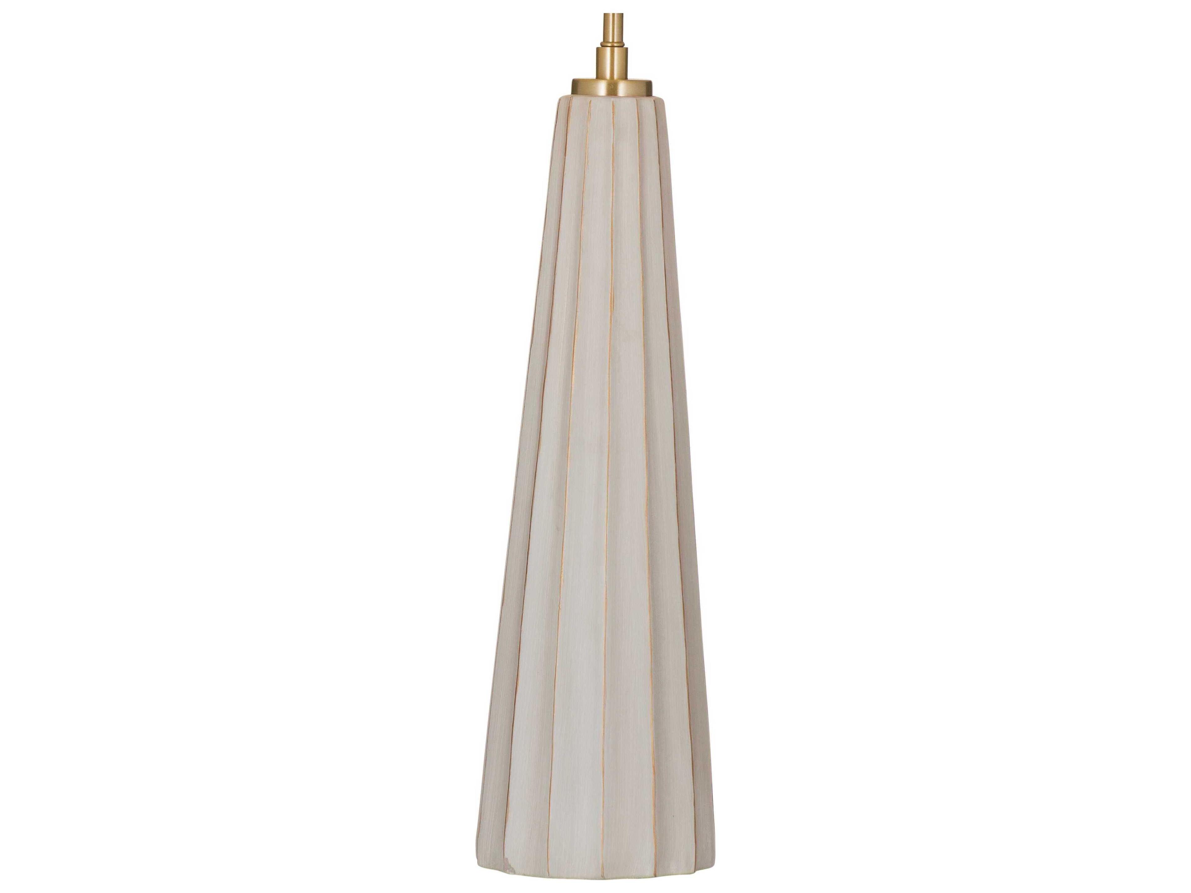 Bassett Mirror Wythe White Table Lamp