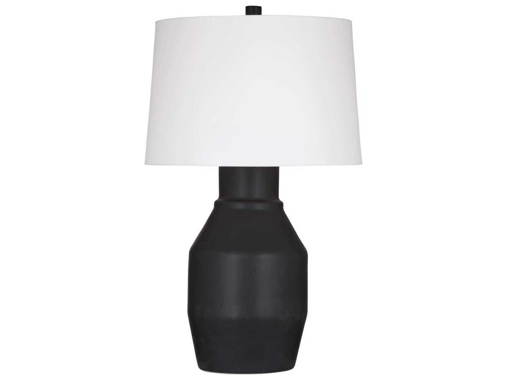 Bassett Mirror Black Lowndes Table Lamp