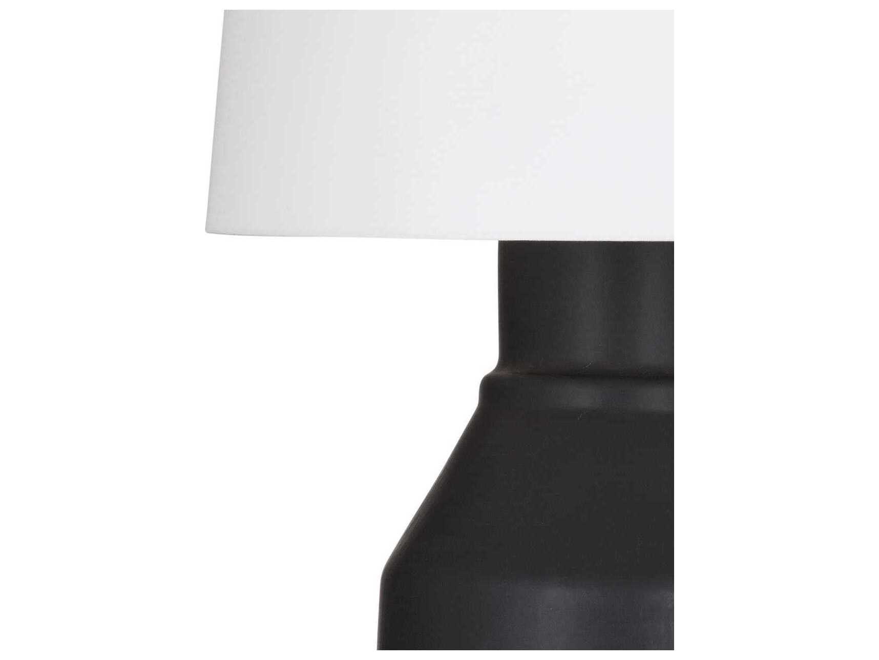 Bassett Mirror Black Lowndes Table Lamp