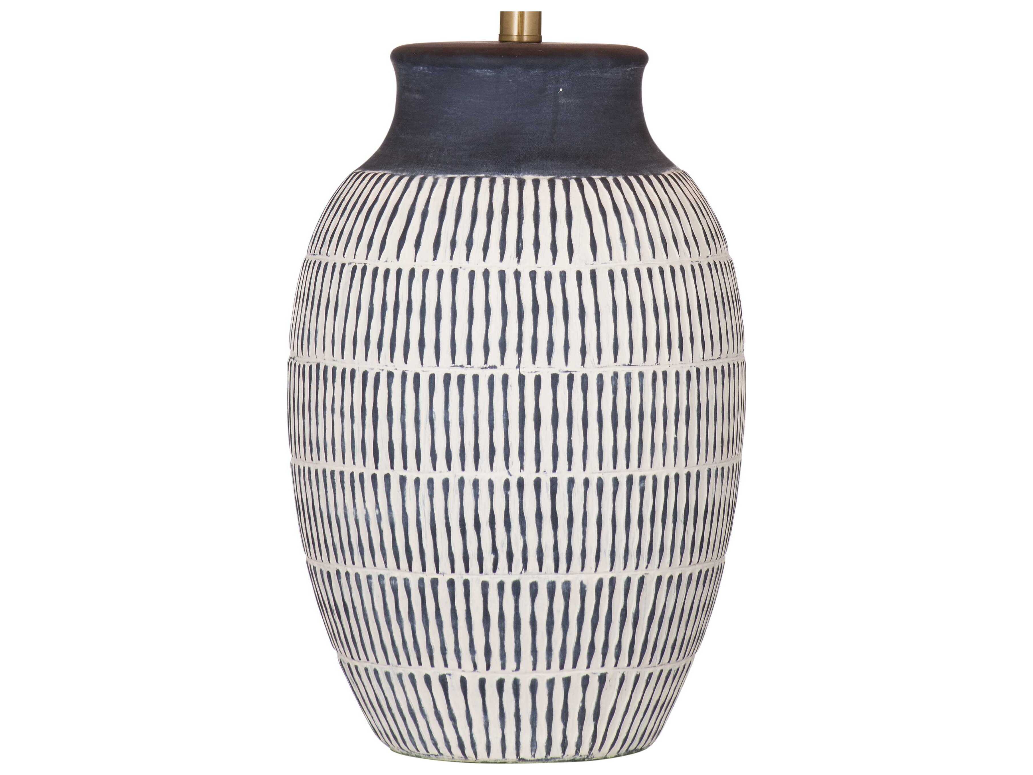 Bassett Mirror Blue Marrengo Table Lamp