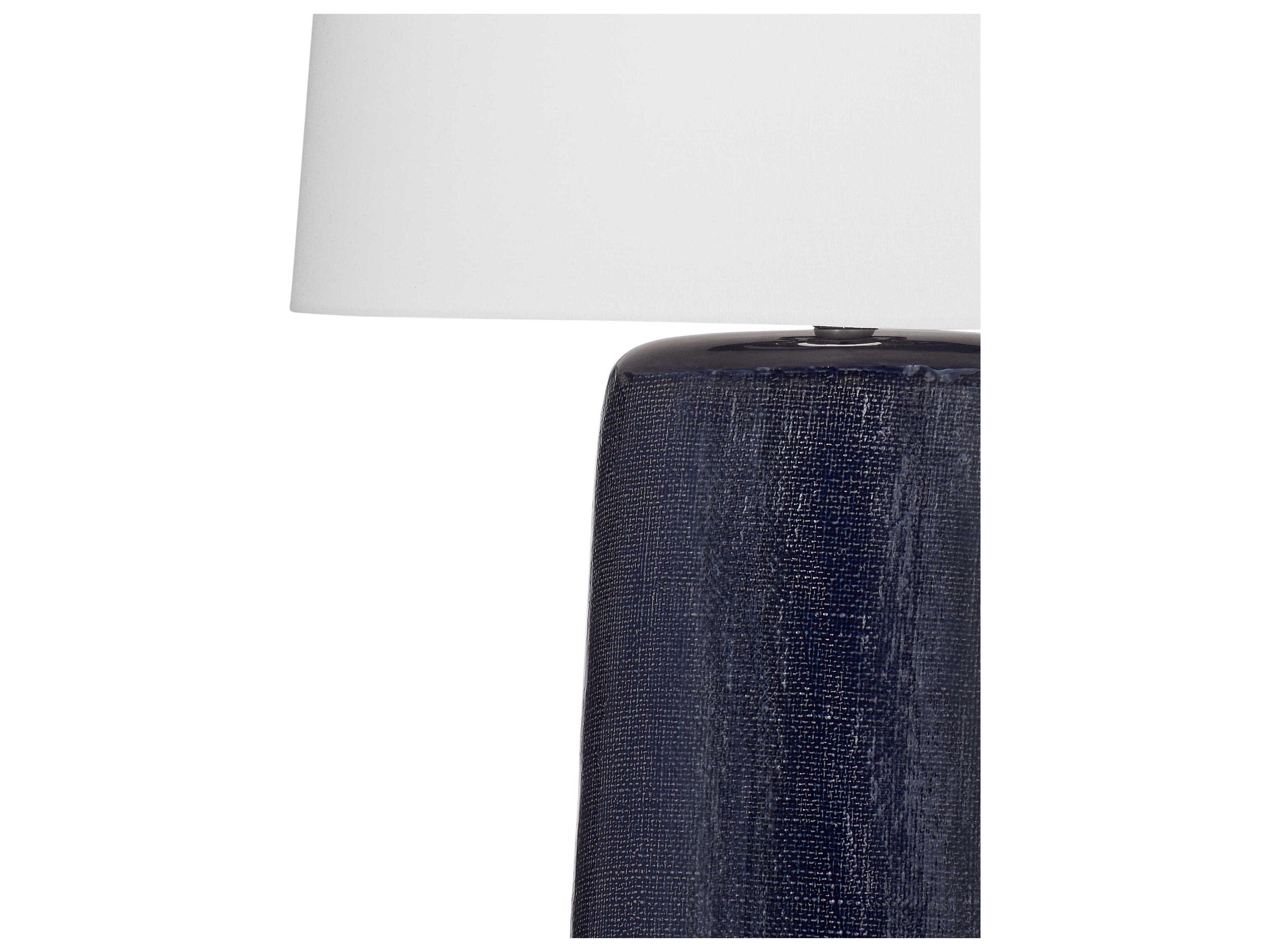 Bassett Mirror Blue Lancaster Table Lamp