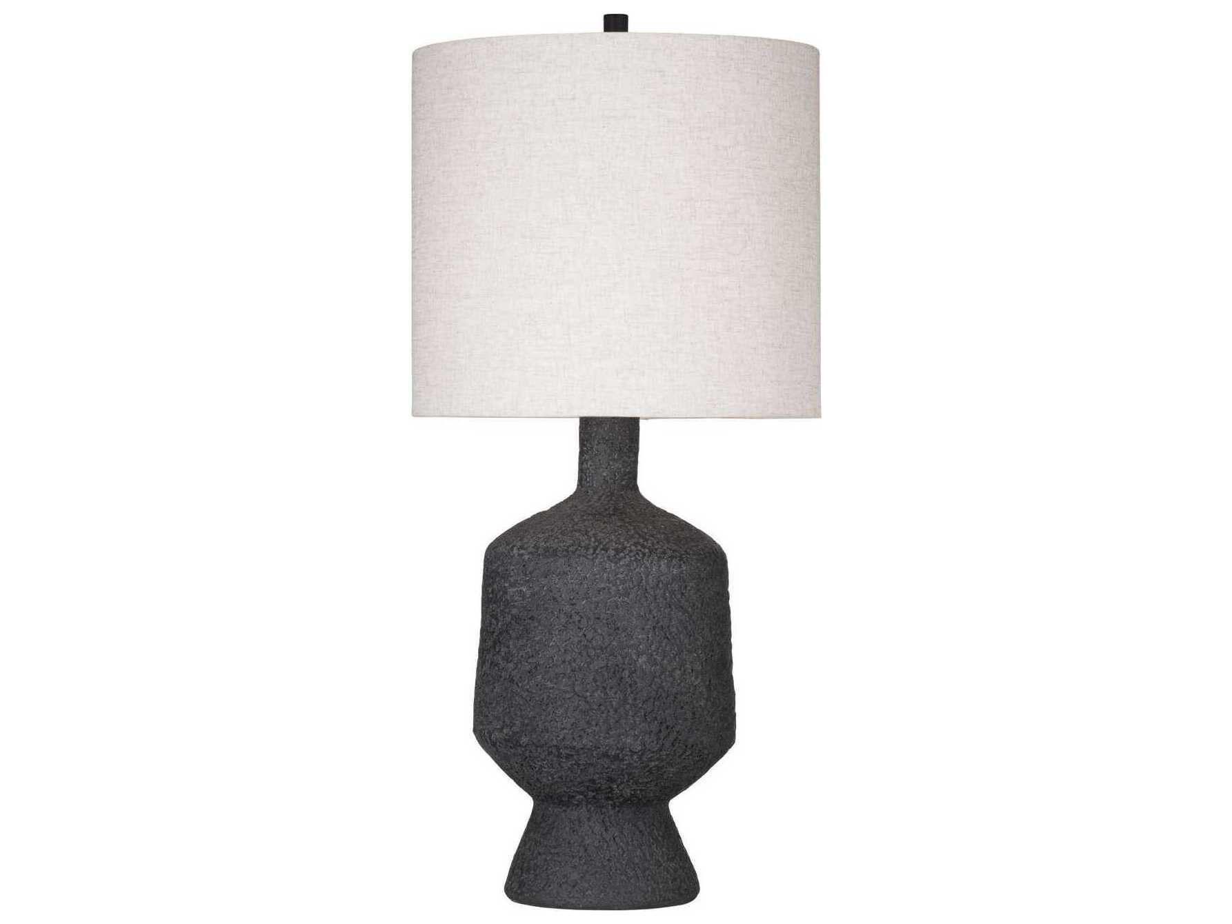 Bassett Mirror Black Hartley Table Lamp