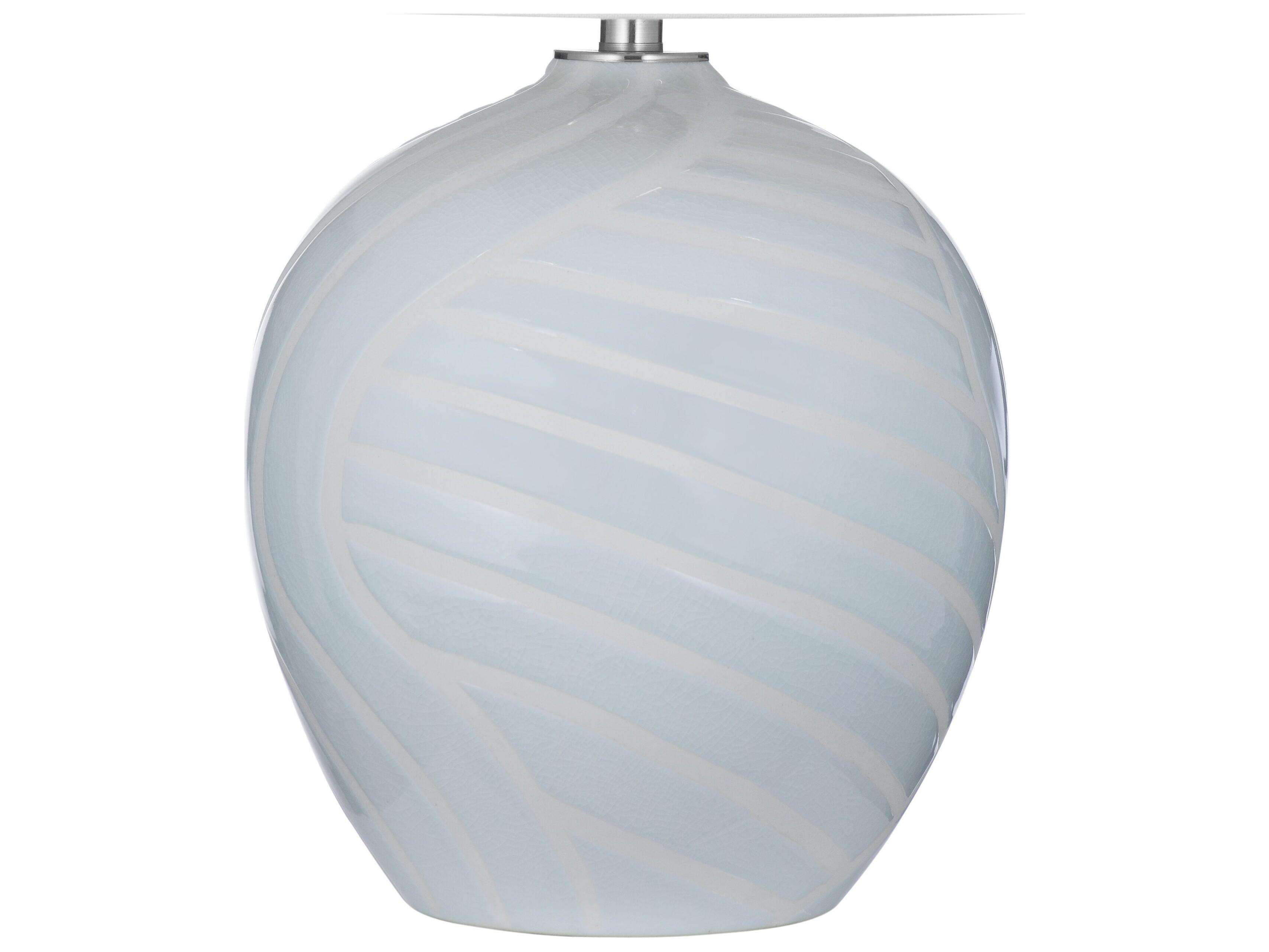 Bassett Mirror White Table Lamp