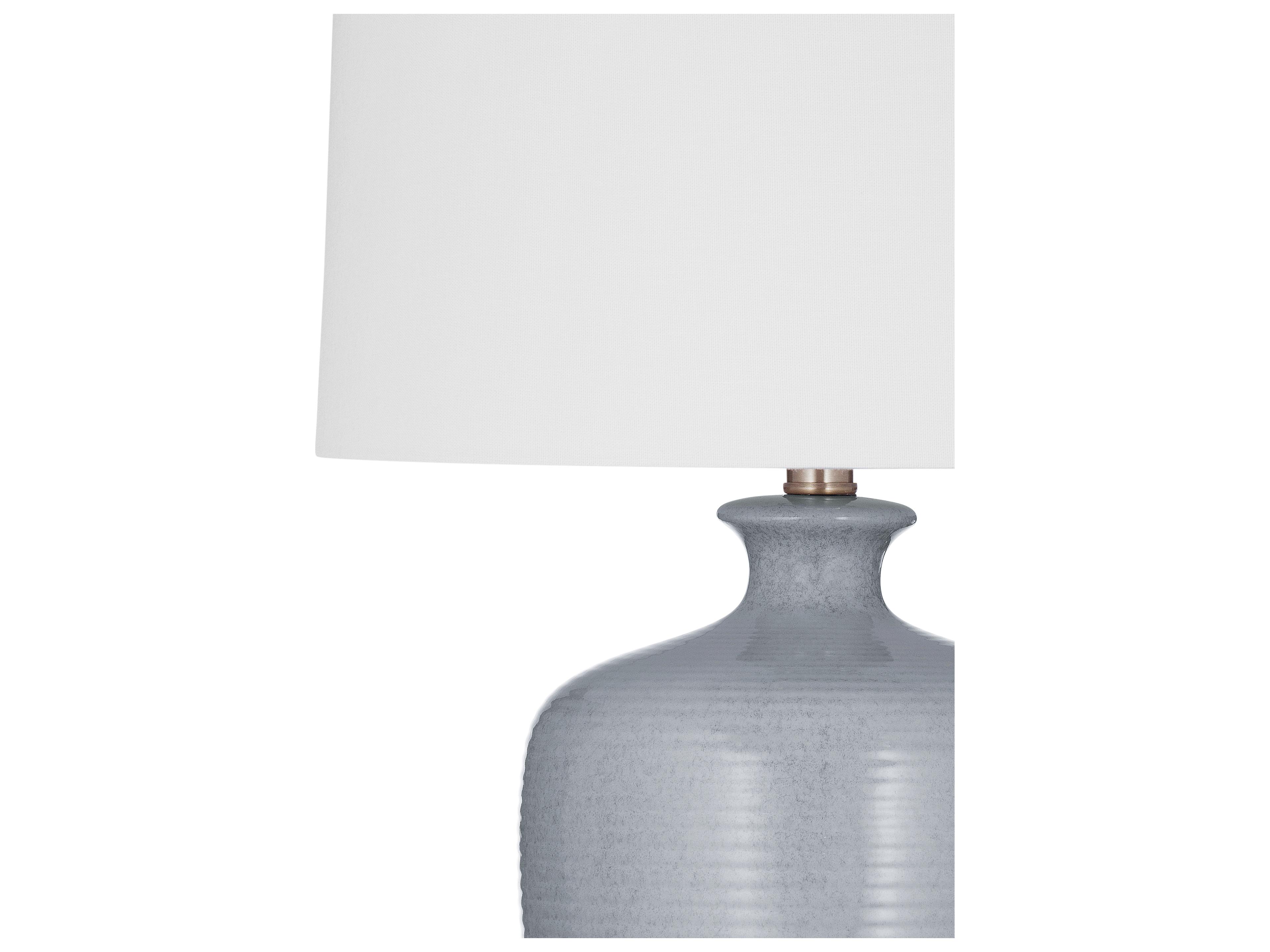 Bassett Mirror Gray Table Lamp