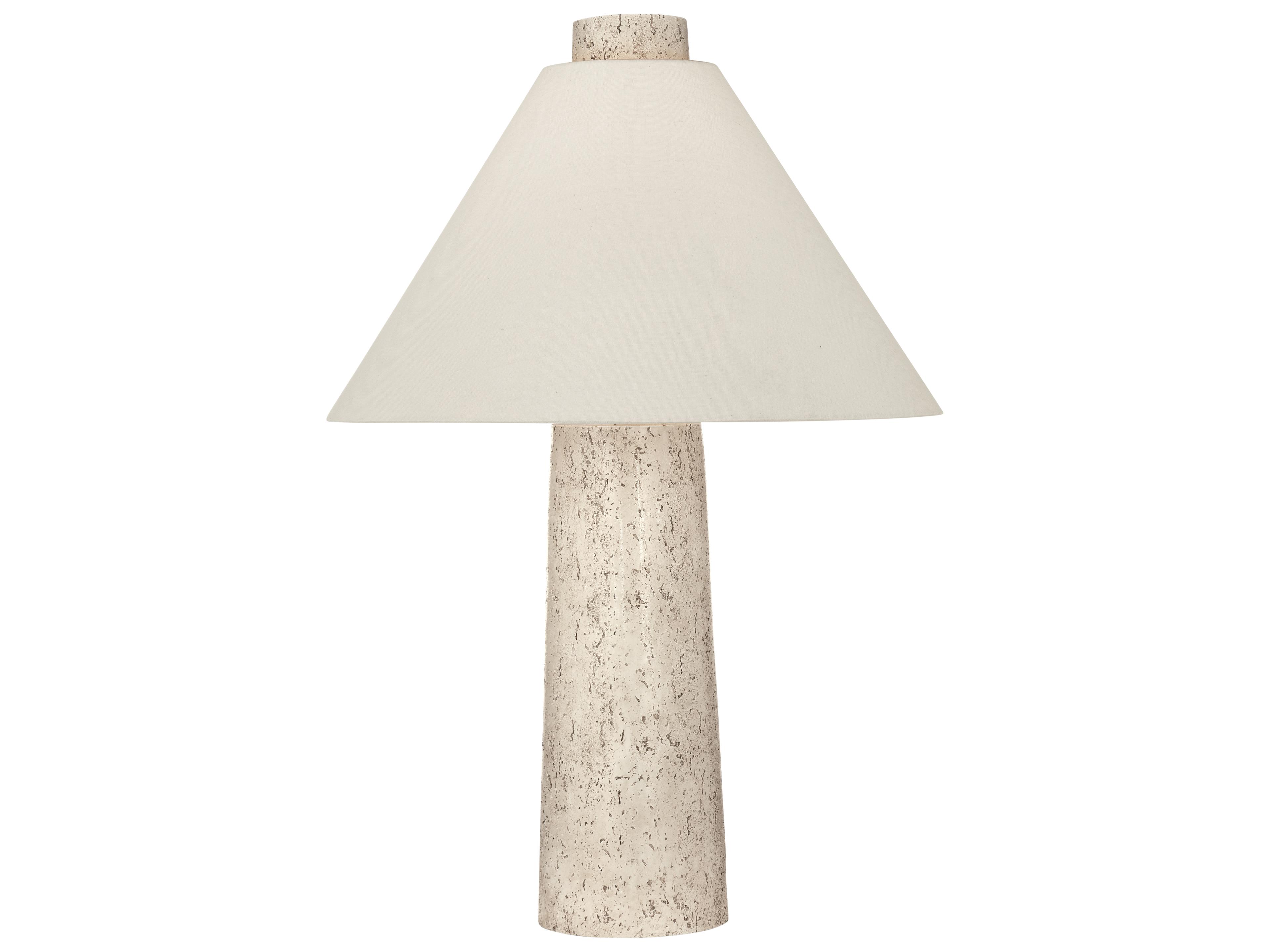 Bassett Mirror Off White Table Lamp