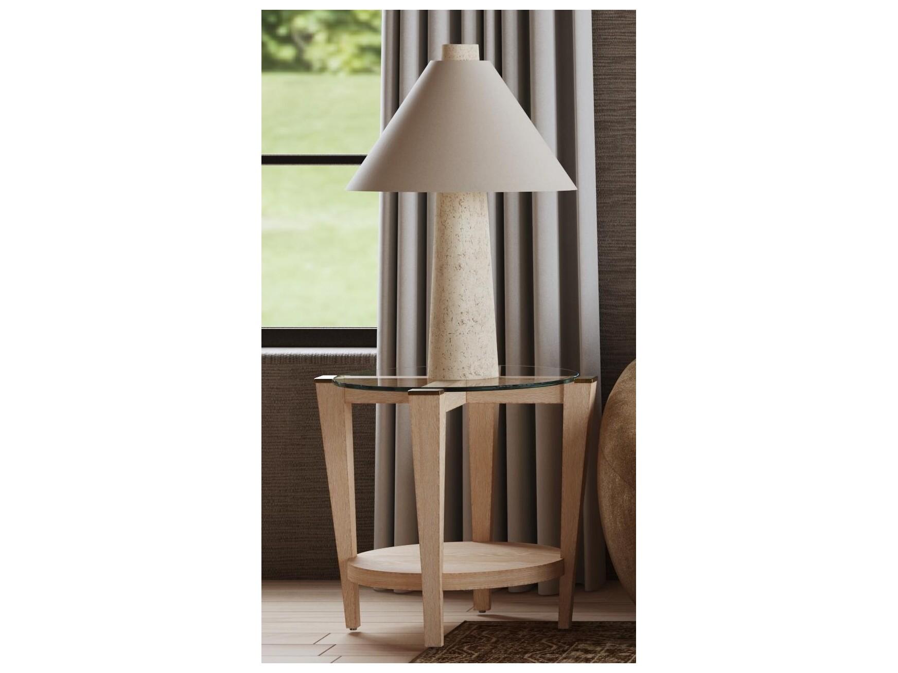 Bassett Mirror Off White Table Lamp