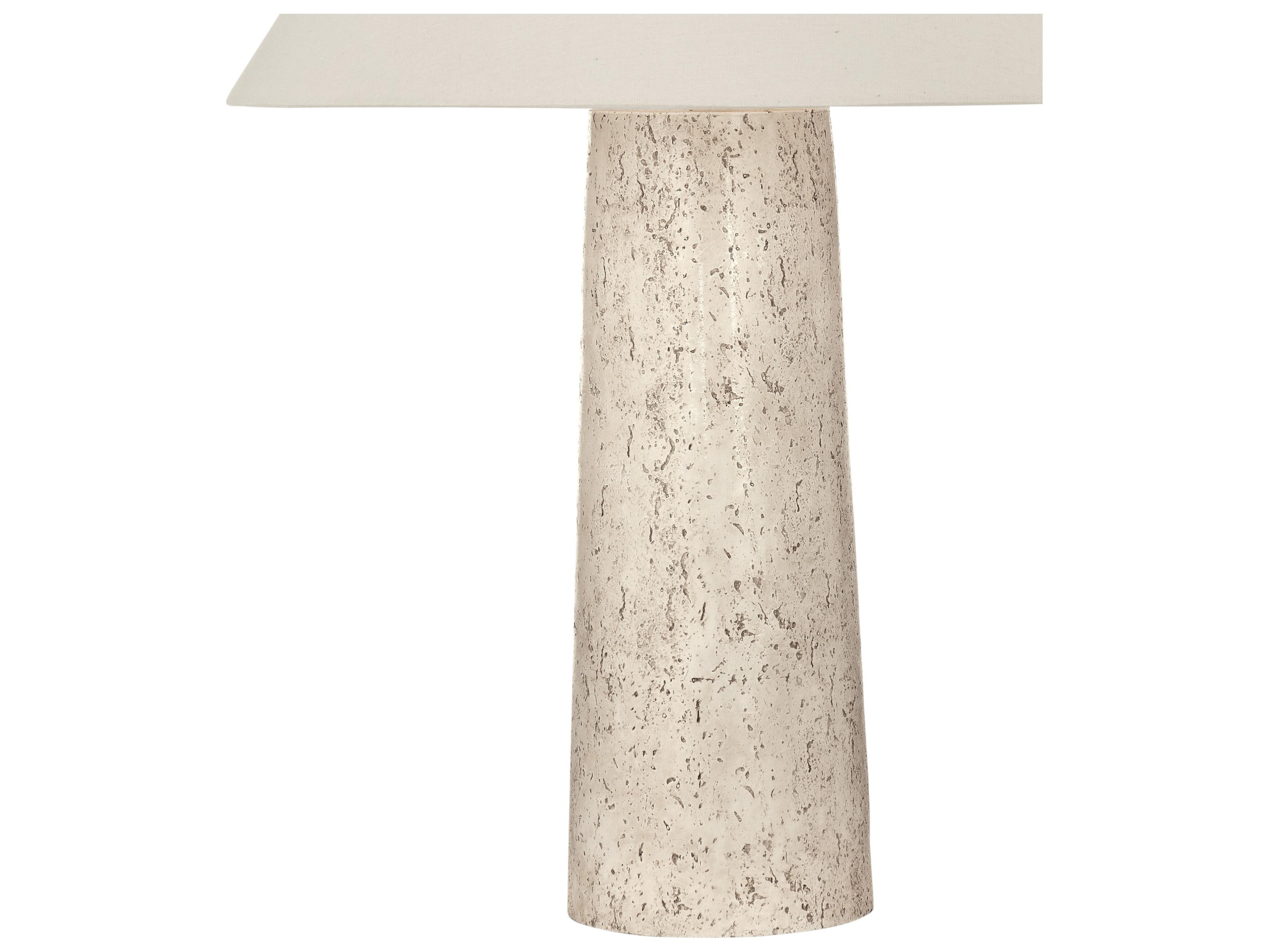 Bassett Mirror Off White Table Lamp