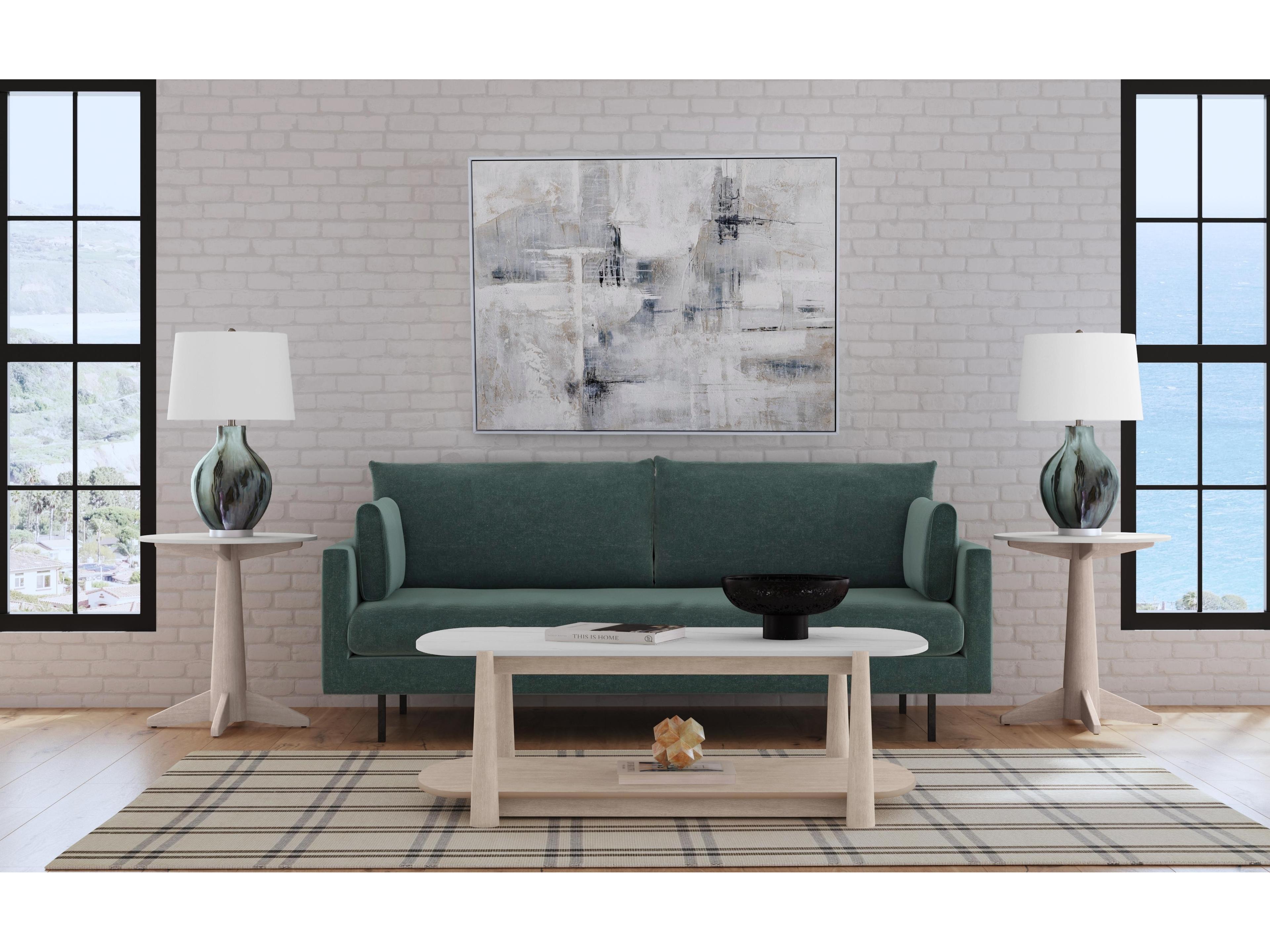 Bassett Mirror Gray Table Lamp