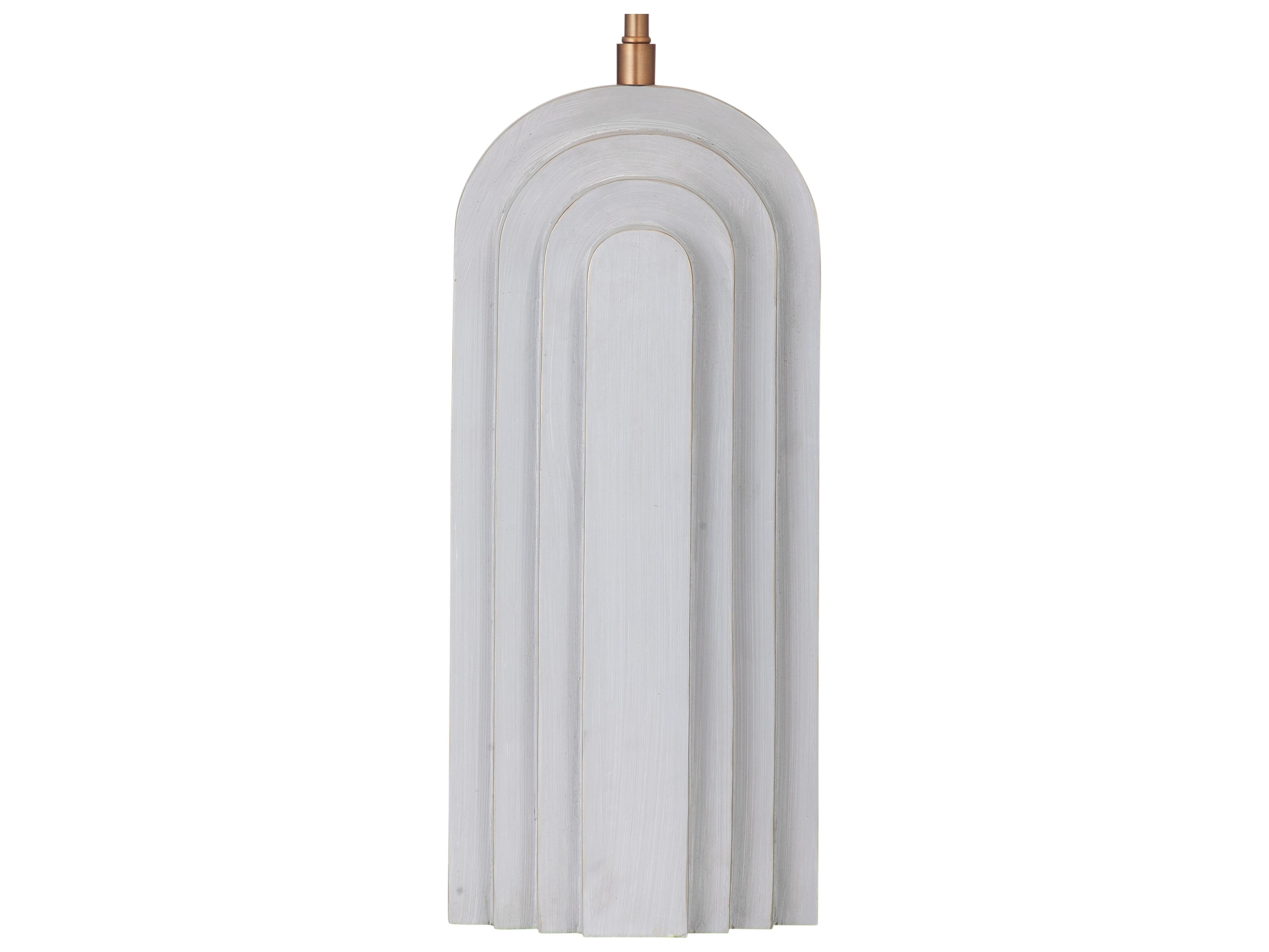 Bassett Mirror White Table Lamp