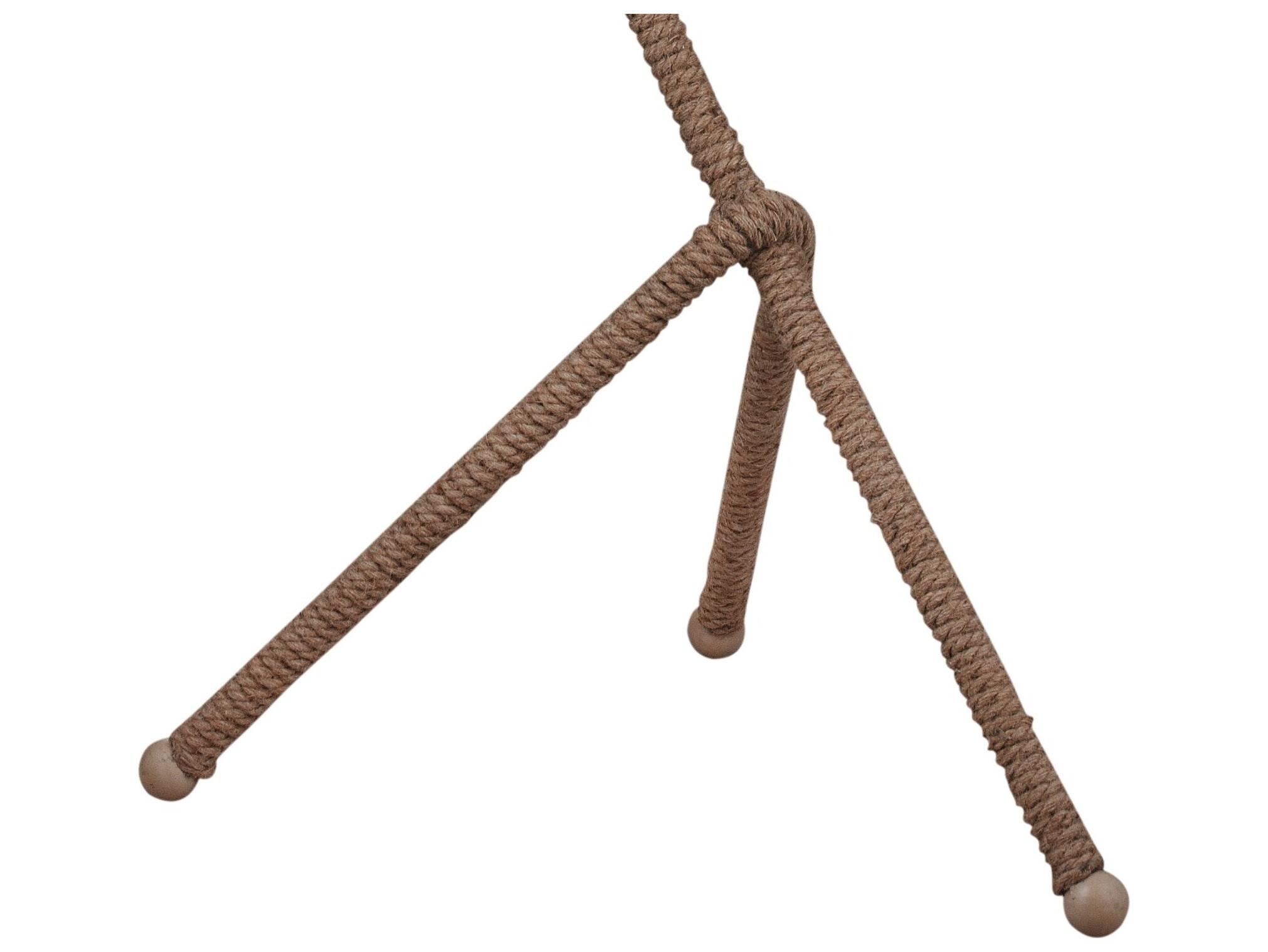 Bassett Mirror Natural Wood Floor Lamp