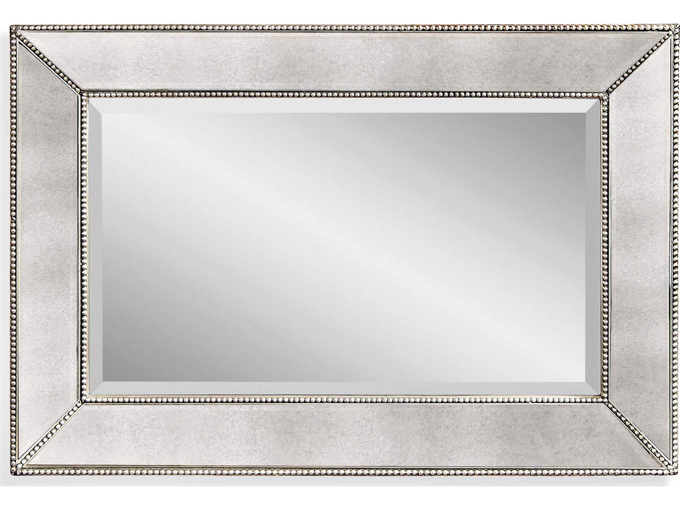 Bassett Mirror Hollywood Glam Beaded Rectangular Wall Mirror