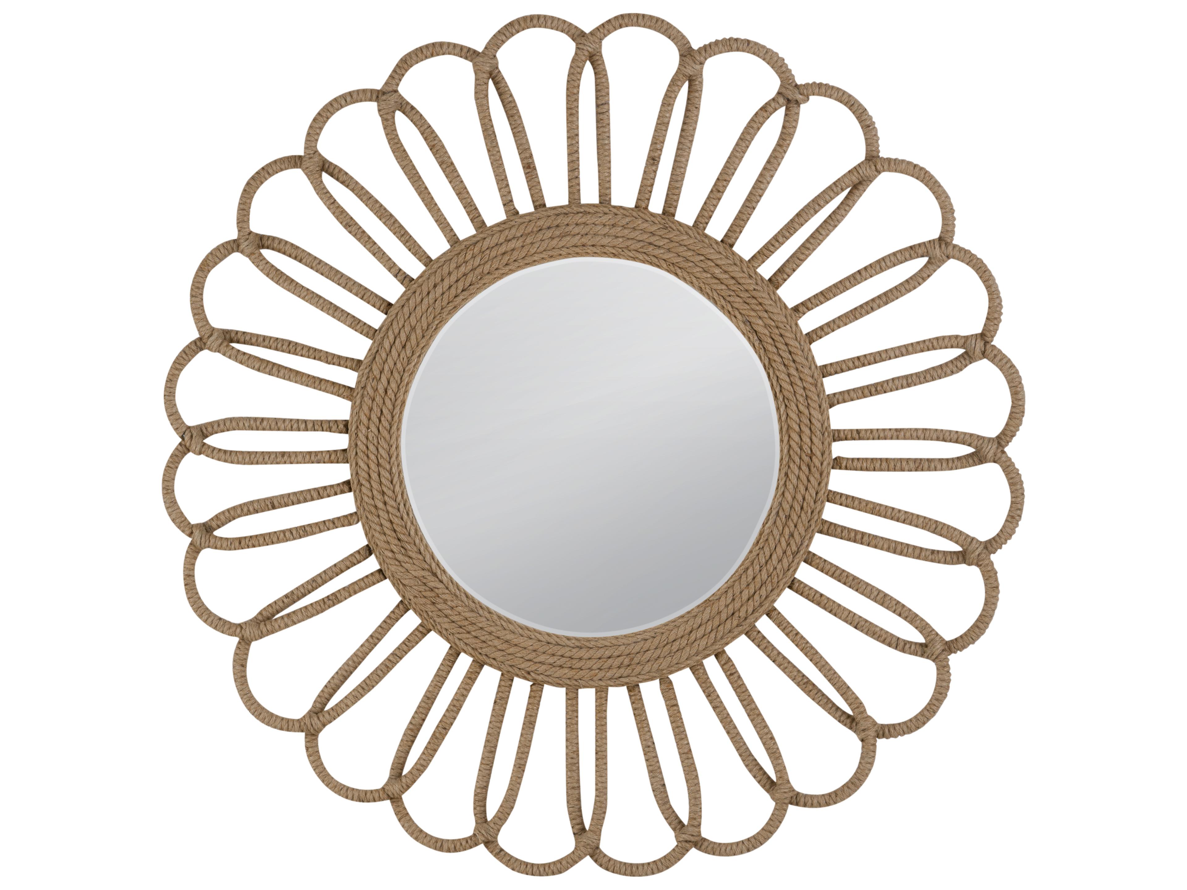 Bassett Mirror Pan Pacific Wall Sunburst