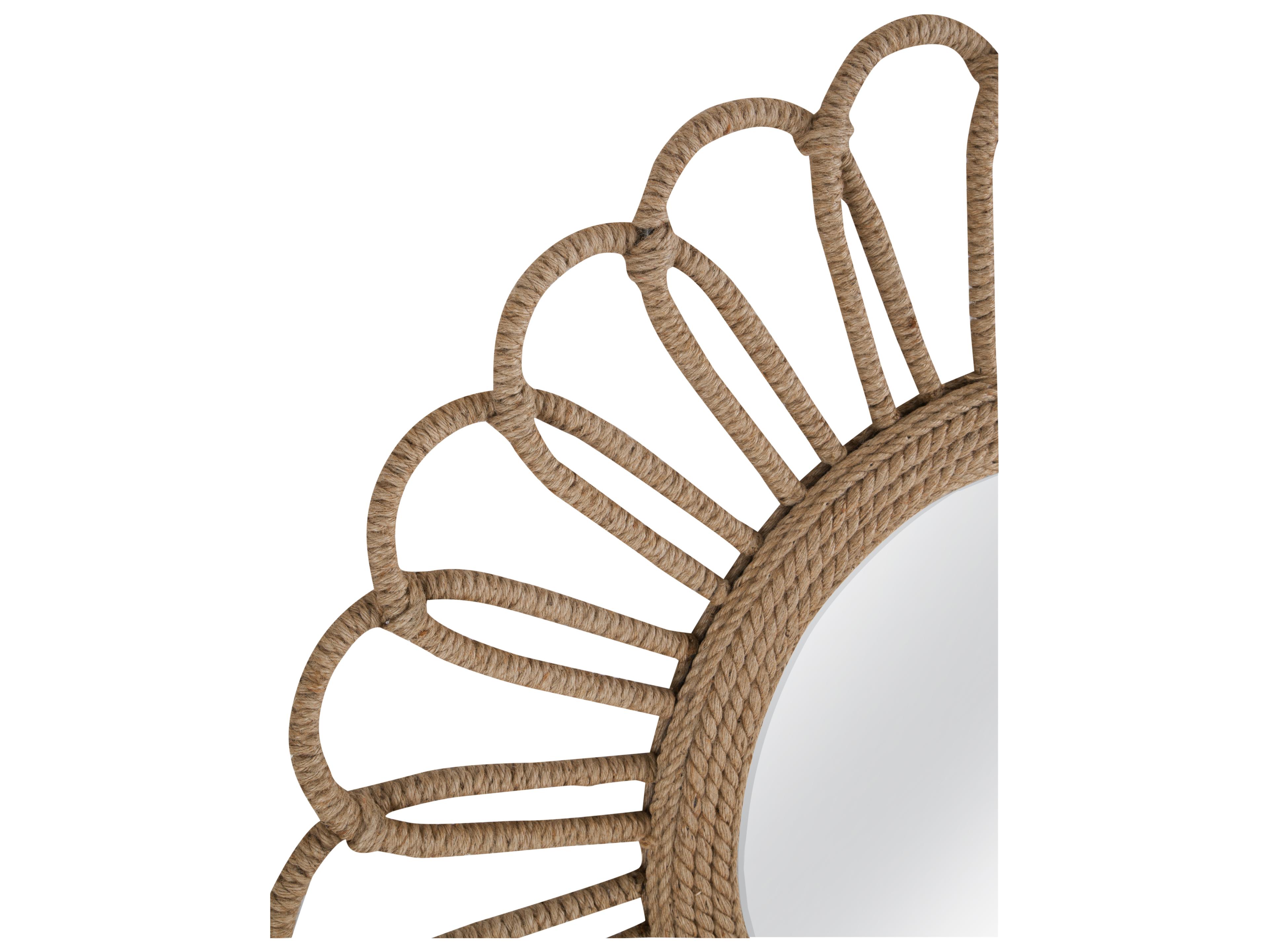 Bassett Mirror Pan Pacific Wall Sunburst